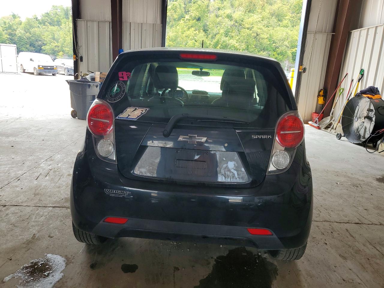 2014 Chevrolet Spark Ls Black vin: KL8CB6S9XEC591703