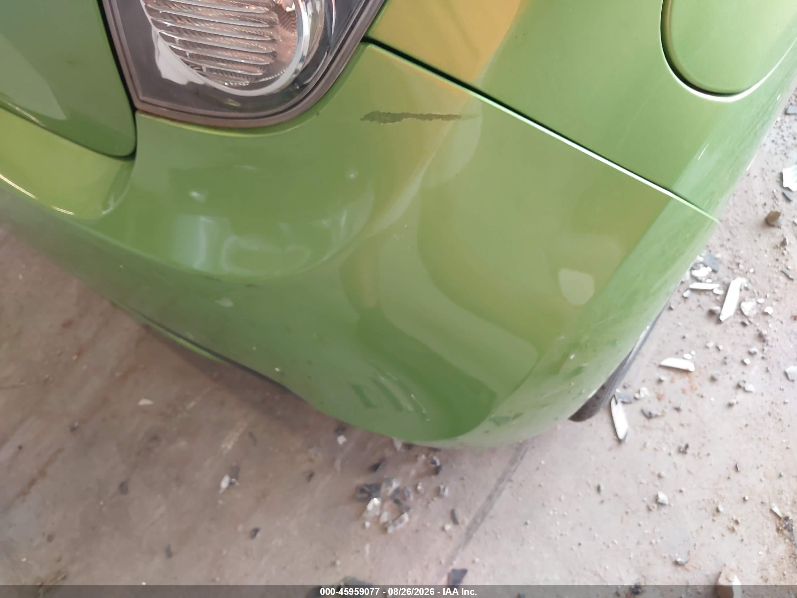 2015 Chevrolet Spark Ls Cvt Green vin: KL8CB6S9XFC727247
