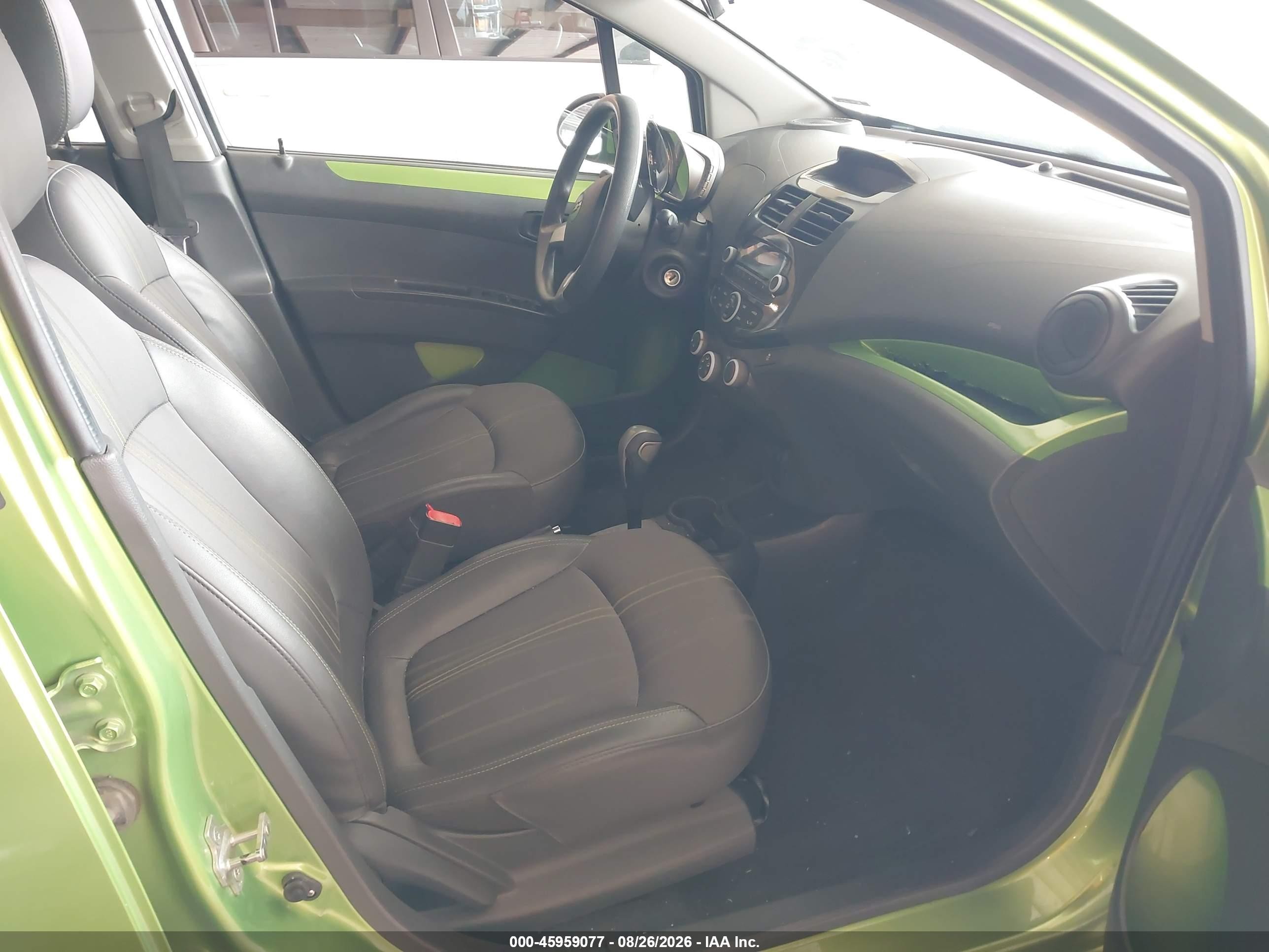 2015 Chevrolet Spark Ls Cvt Green vin: KL8CB6S9XFC727247