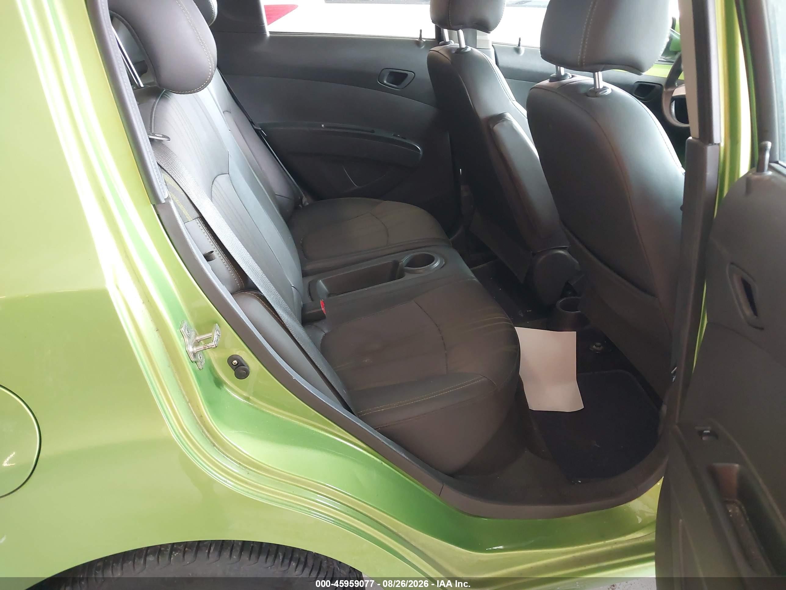2015 Chevrolet Spark Ls Cvt Green vin: KL8CB6S9XFC727247