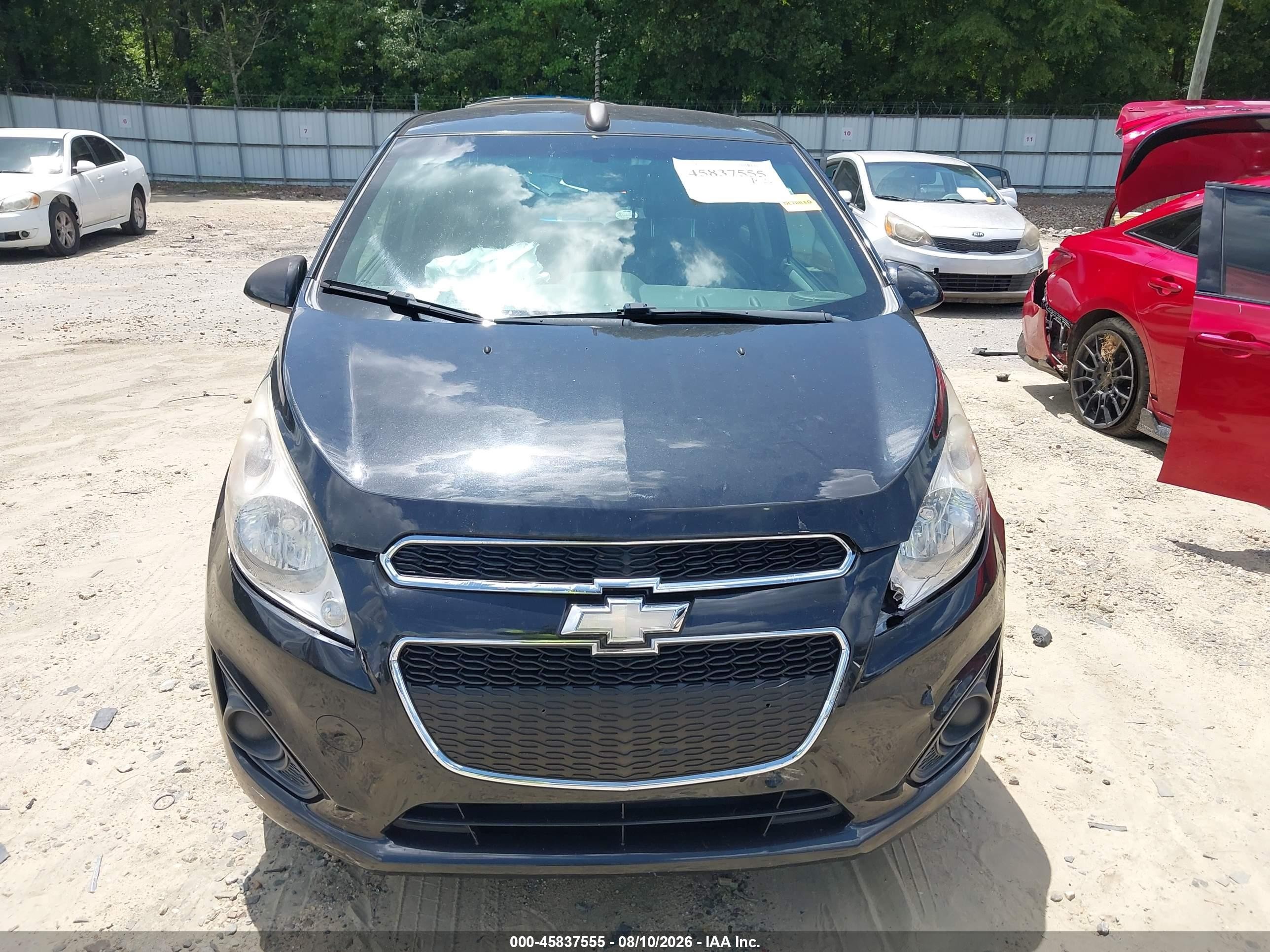 2015 Chevrolet Spark Ls Cvt Black vin: KL8CB6S9XFC739284