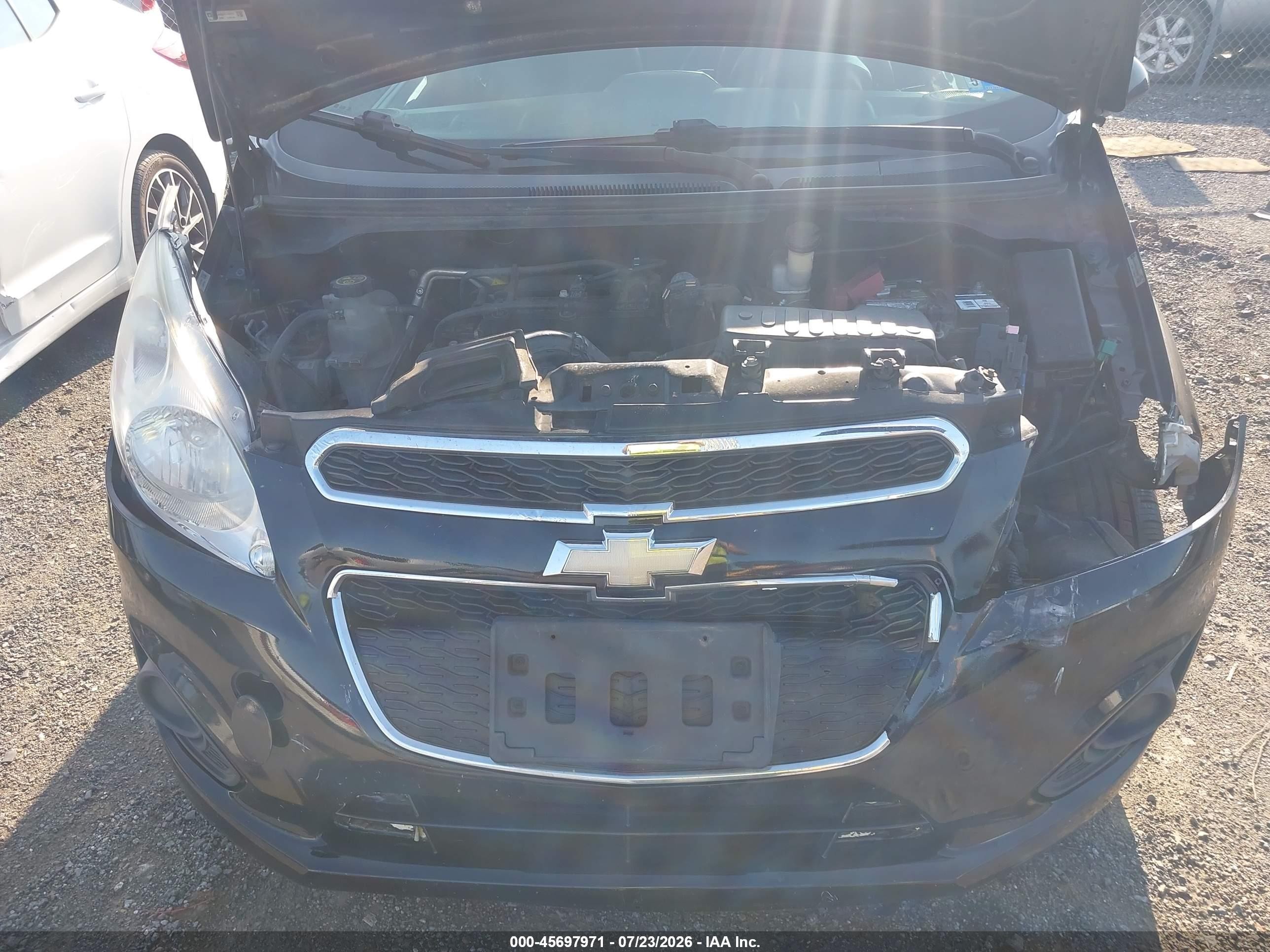 2015 Chevrolet Spark Ls Cvt Черный vin: KL8CB6S9XFC748163