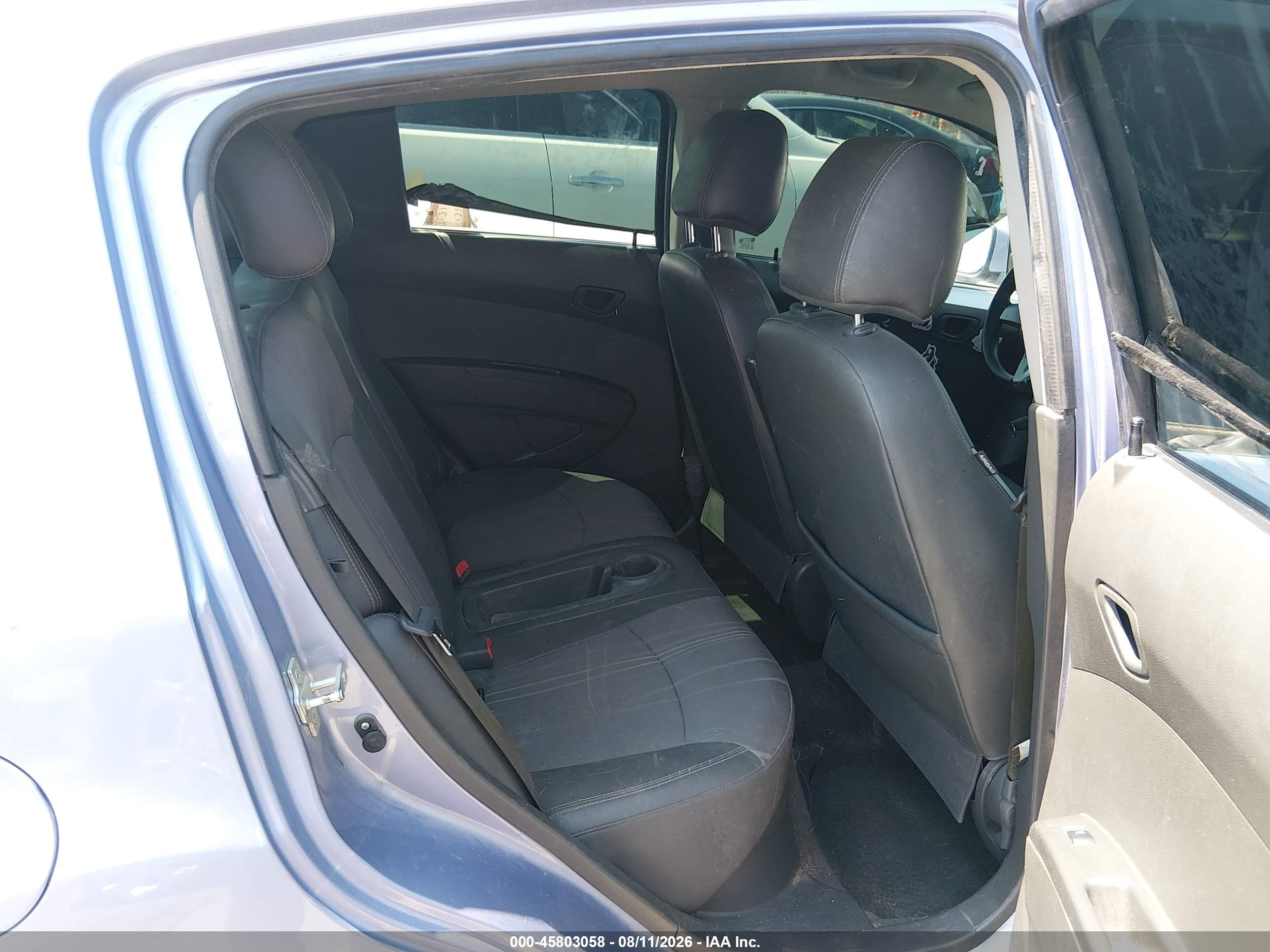 2015 Chevrolet Spark Ls Cvt Light Blue vin: KL8CB6S9XFC754674