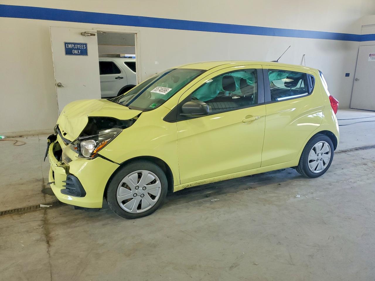 2017 Chevrolet Spark Ls Green vin: KL8CB6SA0HC745740