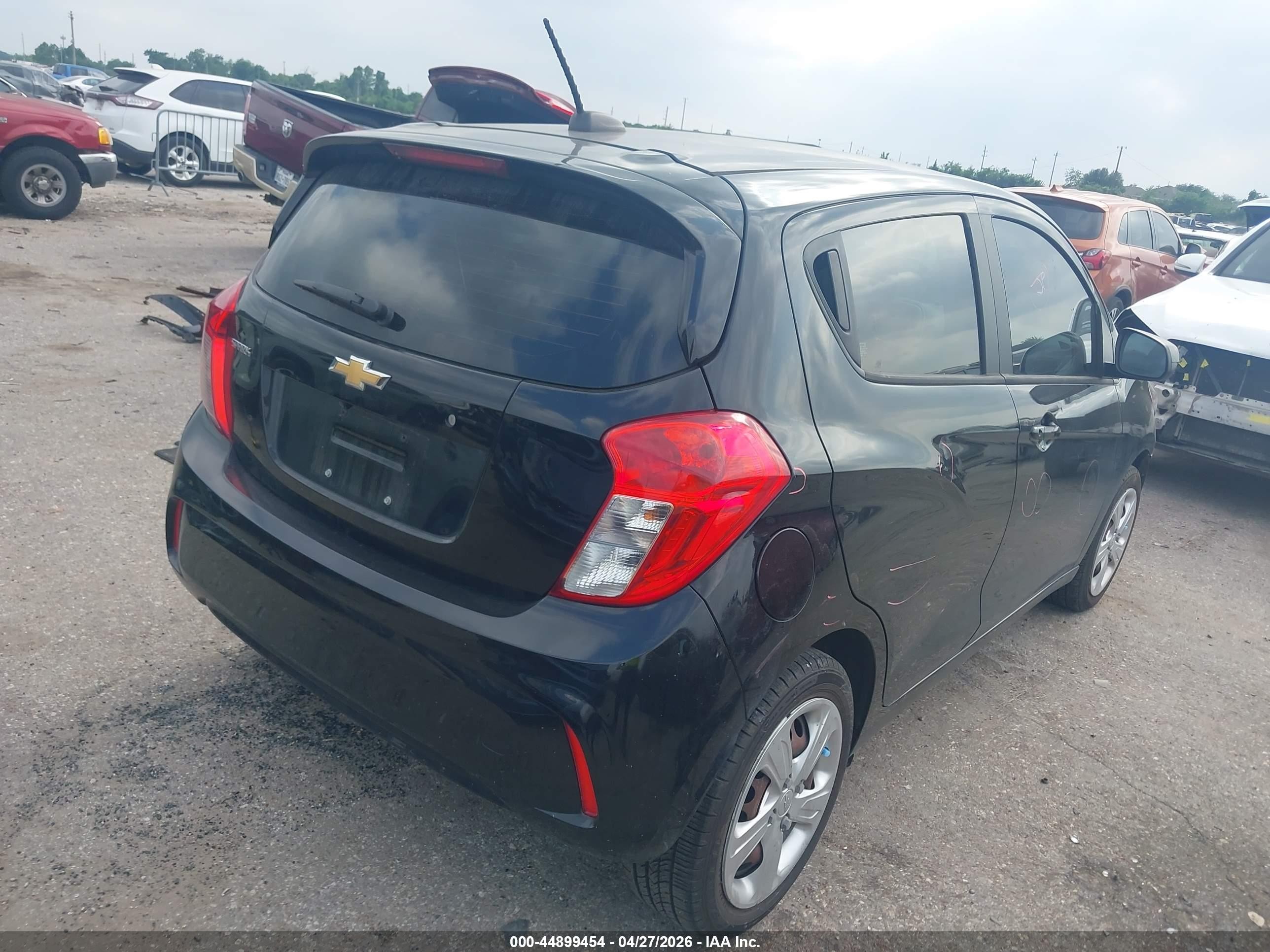 2020 Chevrolet Spark Fwd Ls Automatic Black vin: KL8CB6SA1LC480075