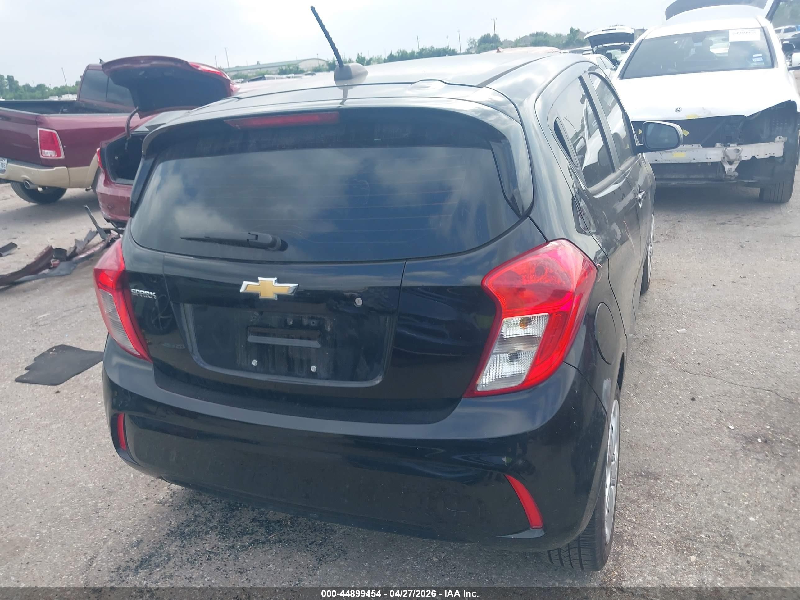 2020 Chevrolet Spark Fwd Ls Automatic Black vin: KL8CB6SA1LC480075