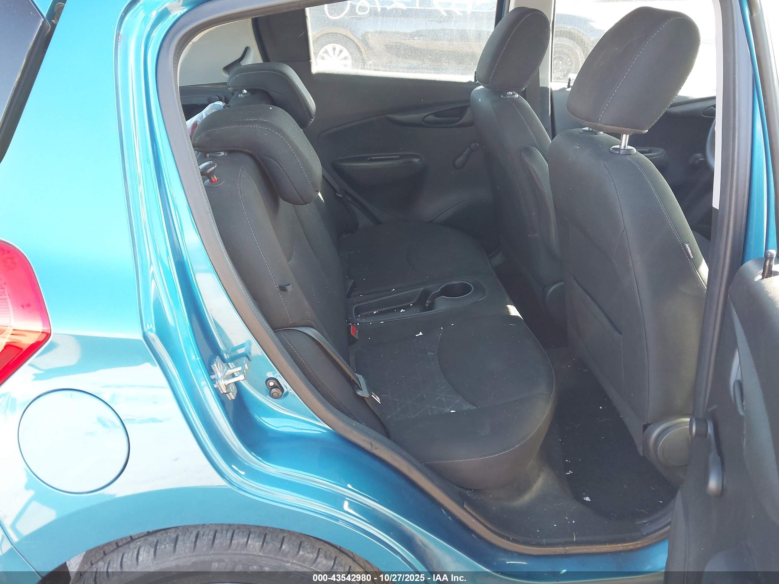 2021 Chevrolet Spark Fwd Ls Automatic Blue vin: KL8CB6SA1MC714331