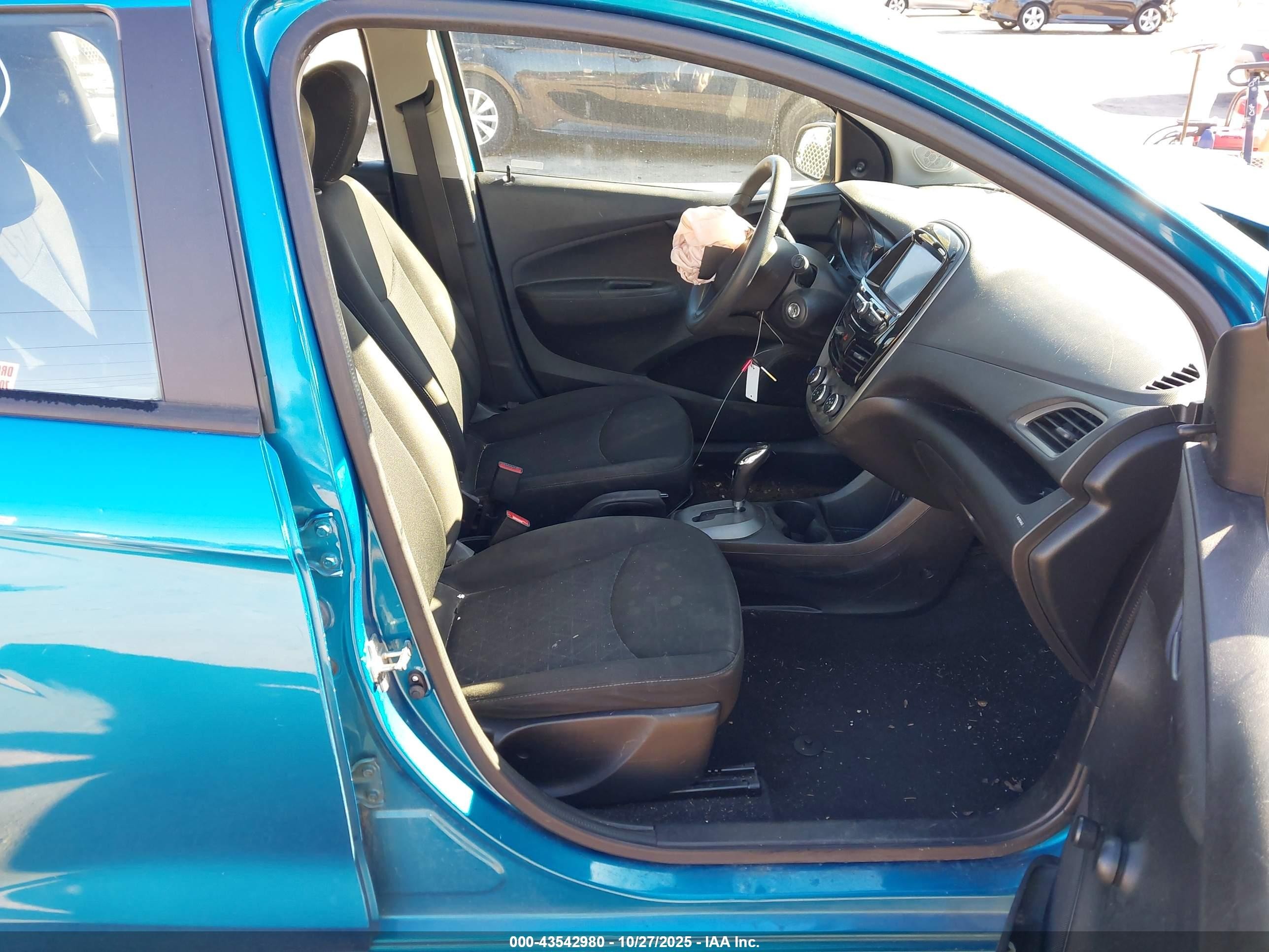 2021 Chevrolet Spark Fwd Ls Automatic Blue vin: KL8CB6SA1MC714331