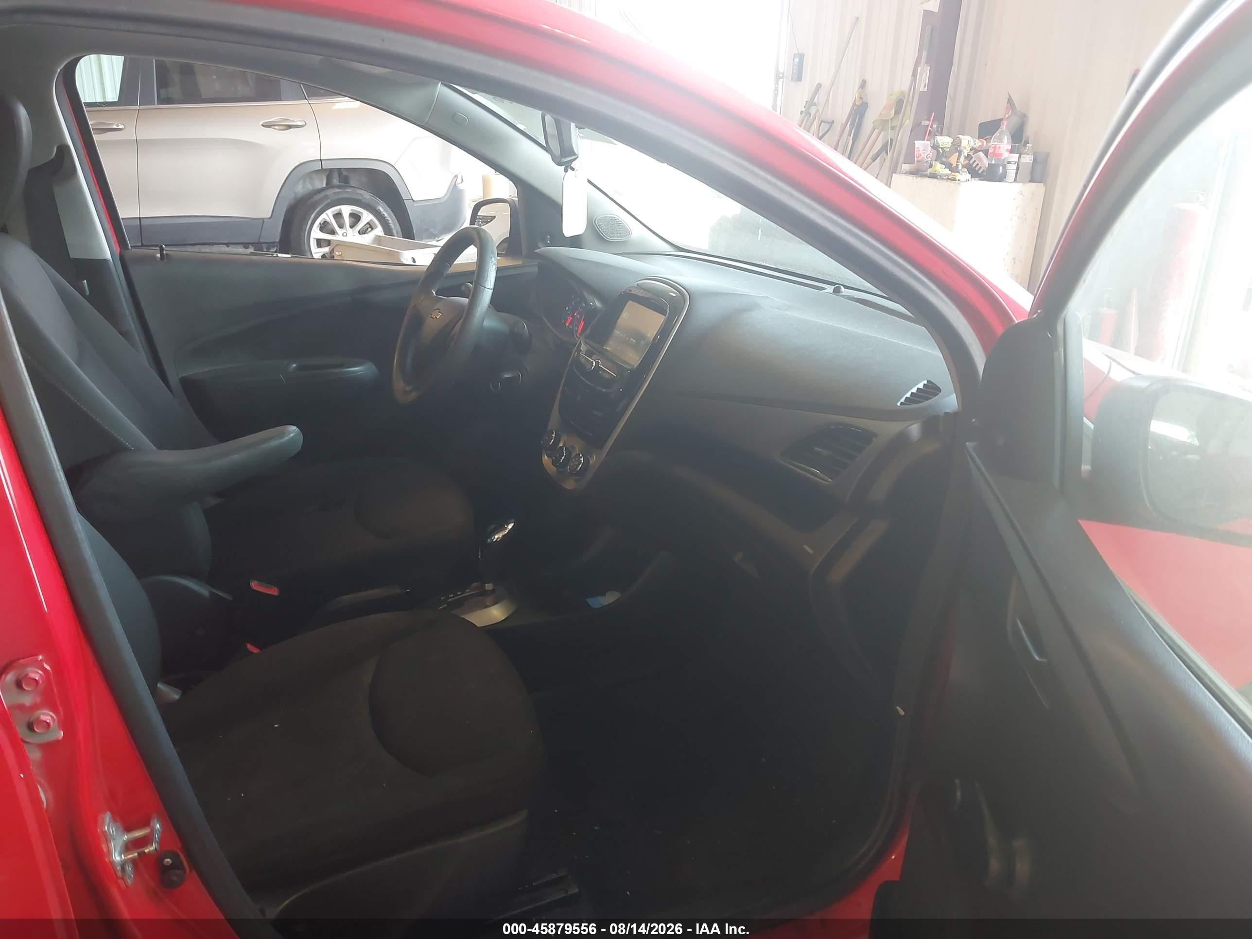2016 Chevrolet Spark Ls Cvt Red vin: KL8CB6SA2GC591398