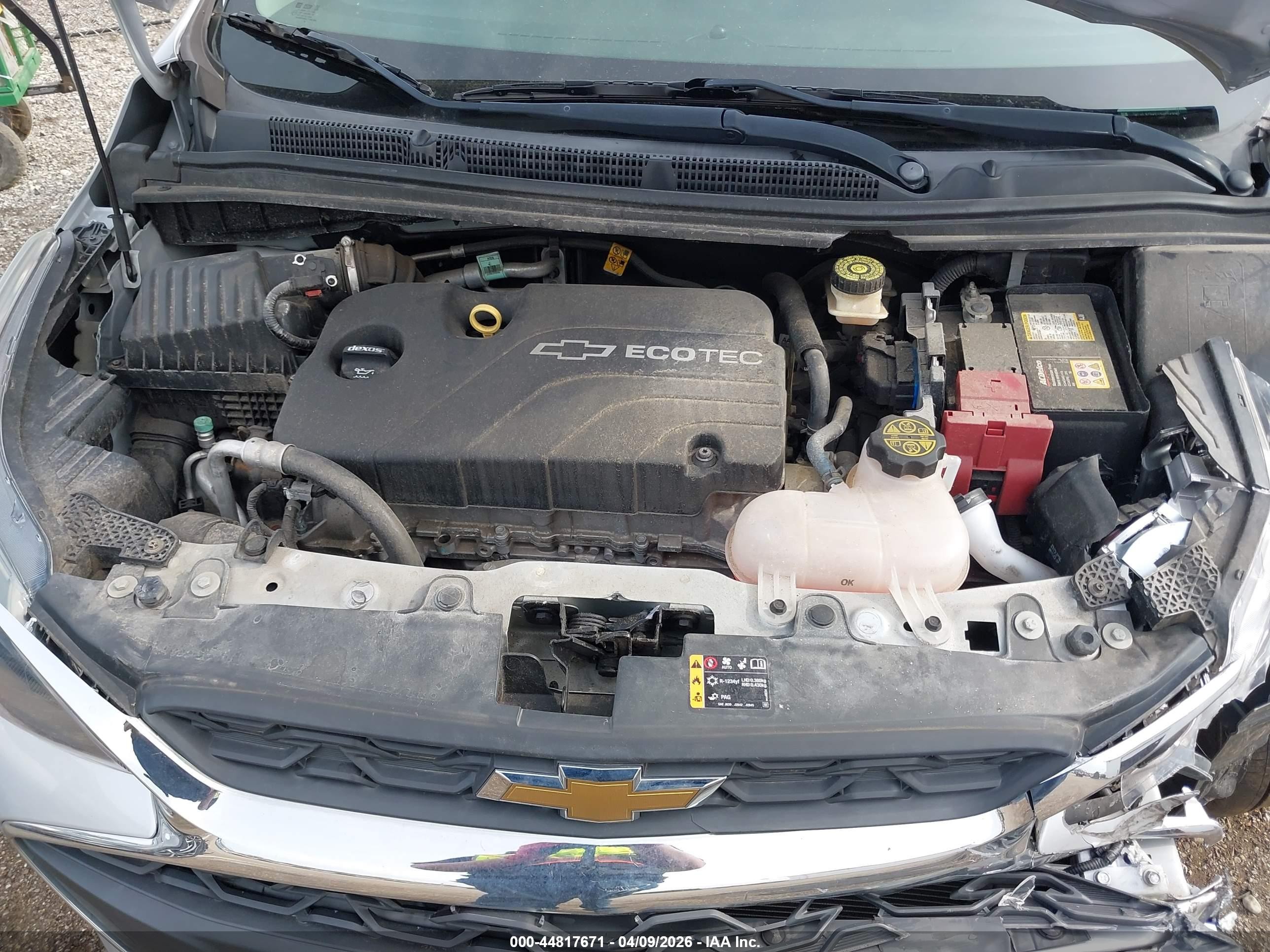 2019 Chevrolet Spark Ls Cvt Silver vin: KL8CB6SA2KC742068