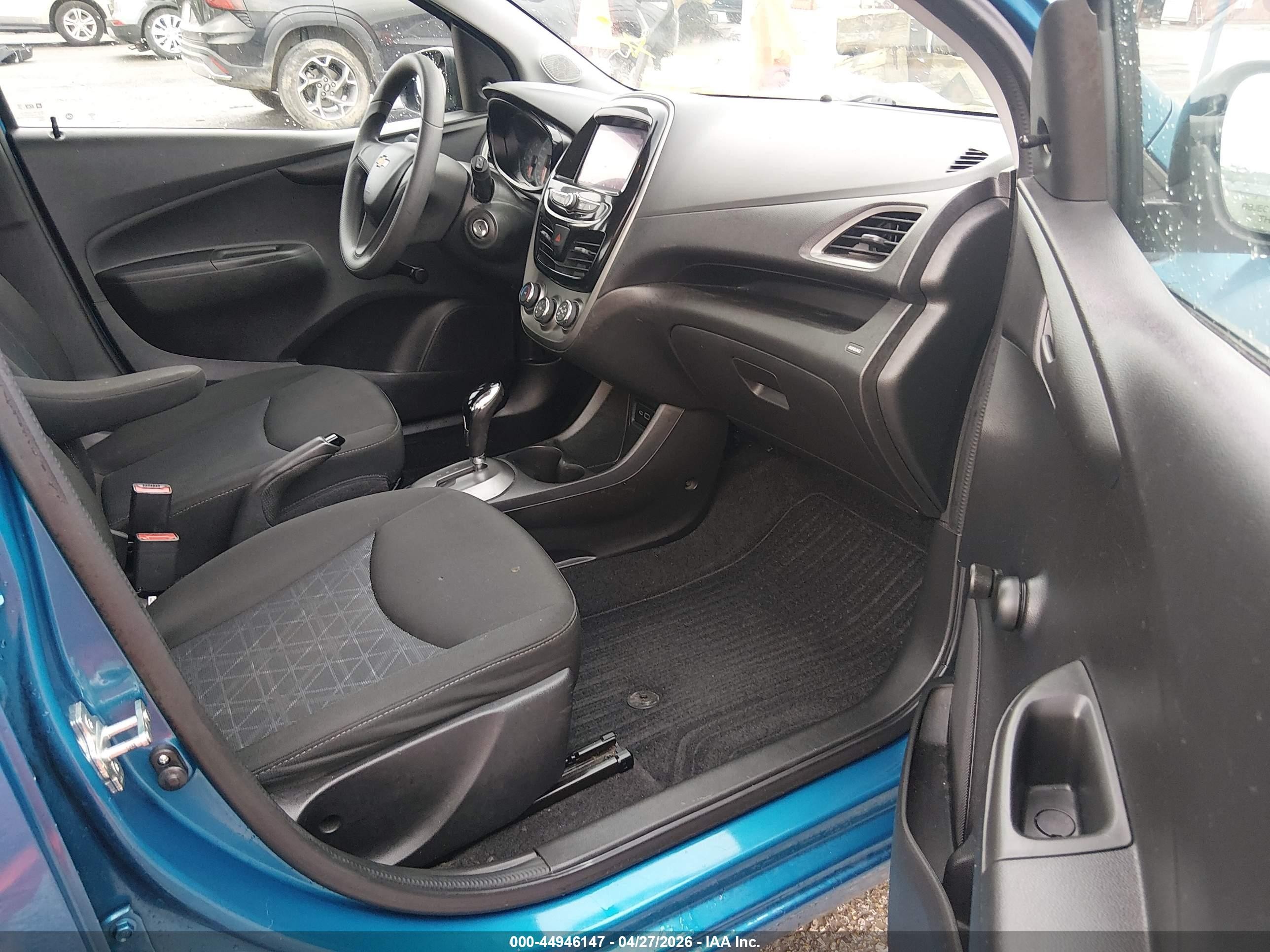 2021 Chevrolet Spark Fwd Ls Automatic Blue vin: KL8CB6SA2MC738735