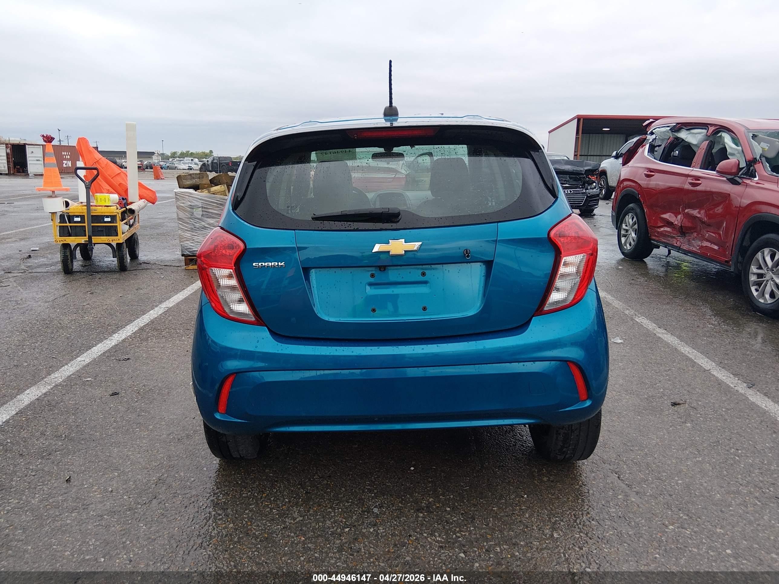 2021 Chevrolet Spark Fwd Ls Automatic Blue vin: KL8CB6SA2MC738735