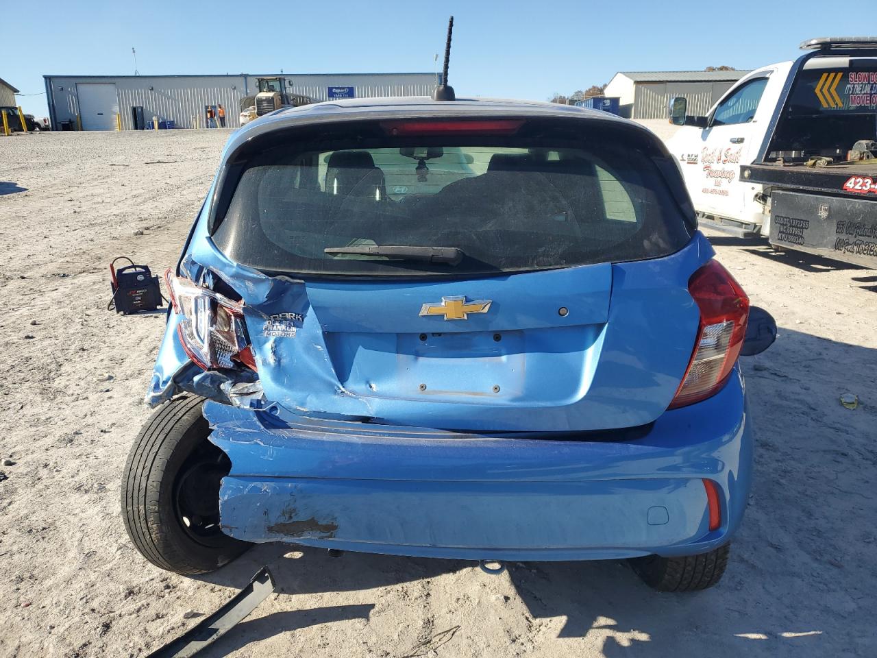 2018 Chevrolet Spark Ls Blue vin: KL8CB6SA3JC450640