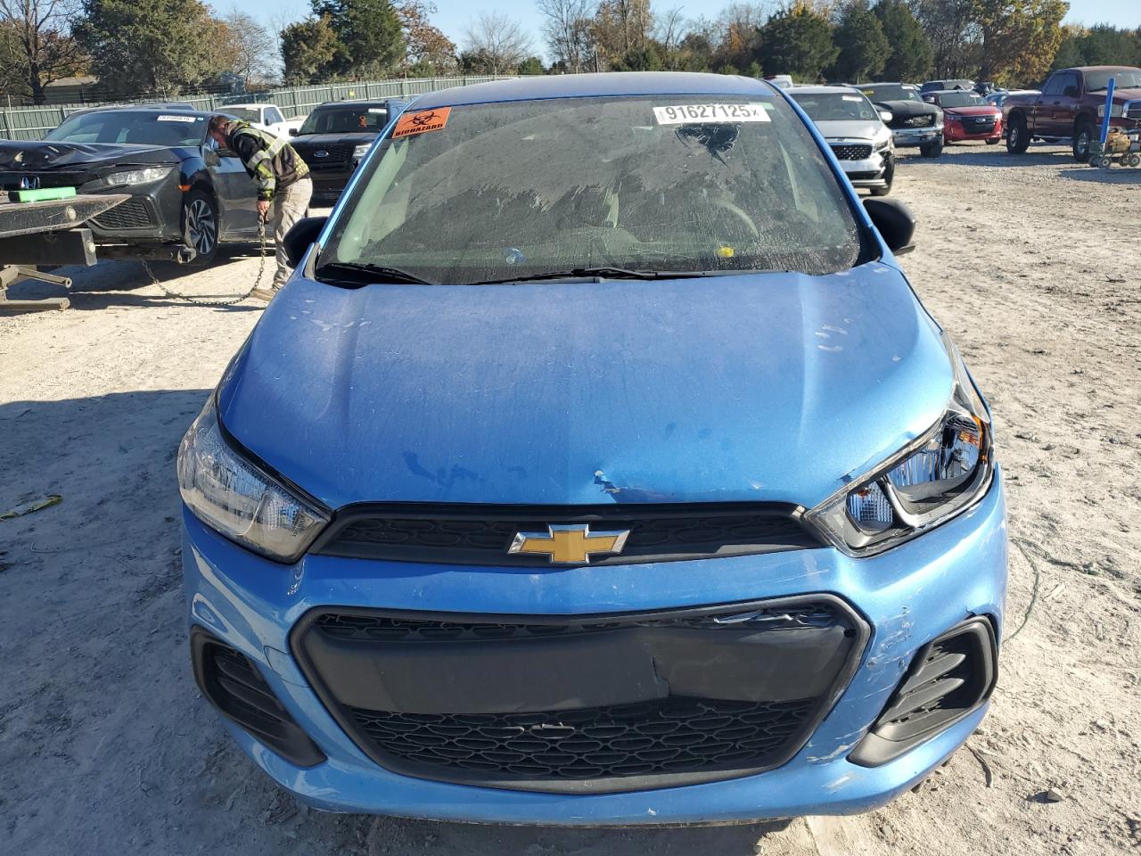 2018 Chevrolet Spark Ls Blue vin: KL8CB6SA3JC450640