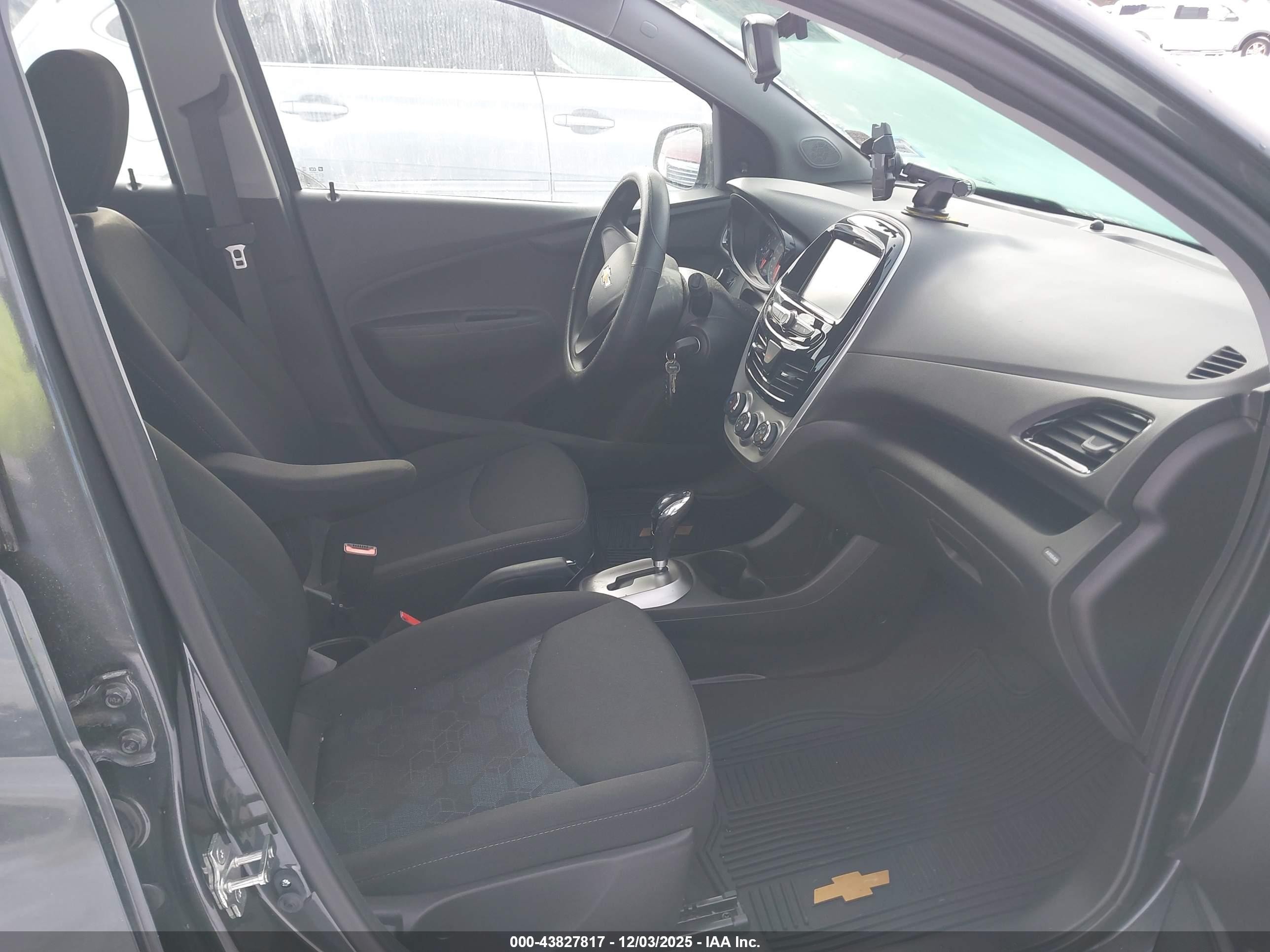 2017 Chevrolet Spark Ls Cvt Black vin: KL8CB6SA4HC760497