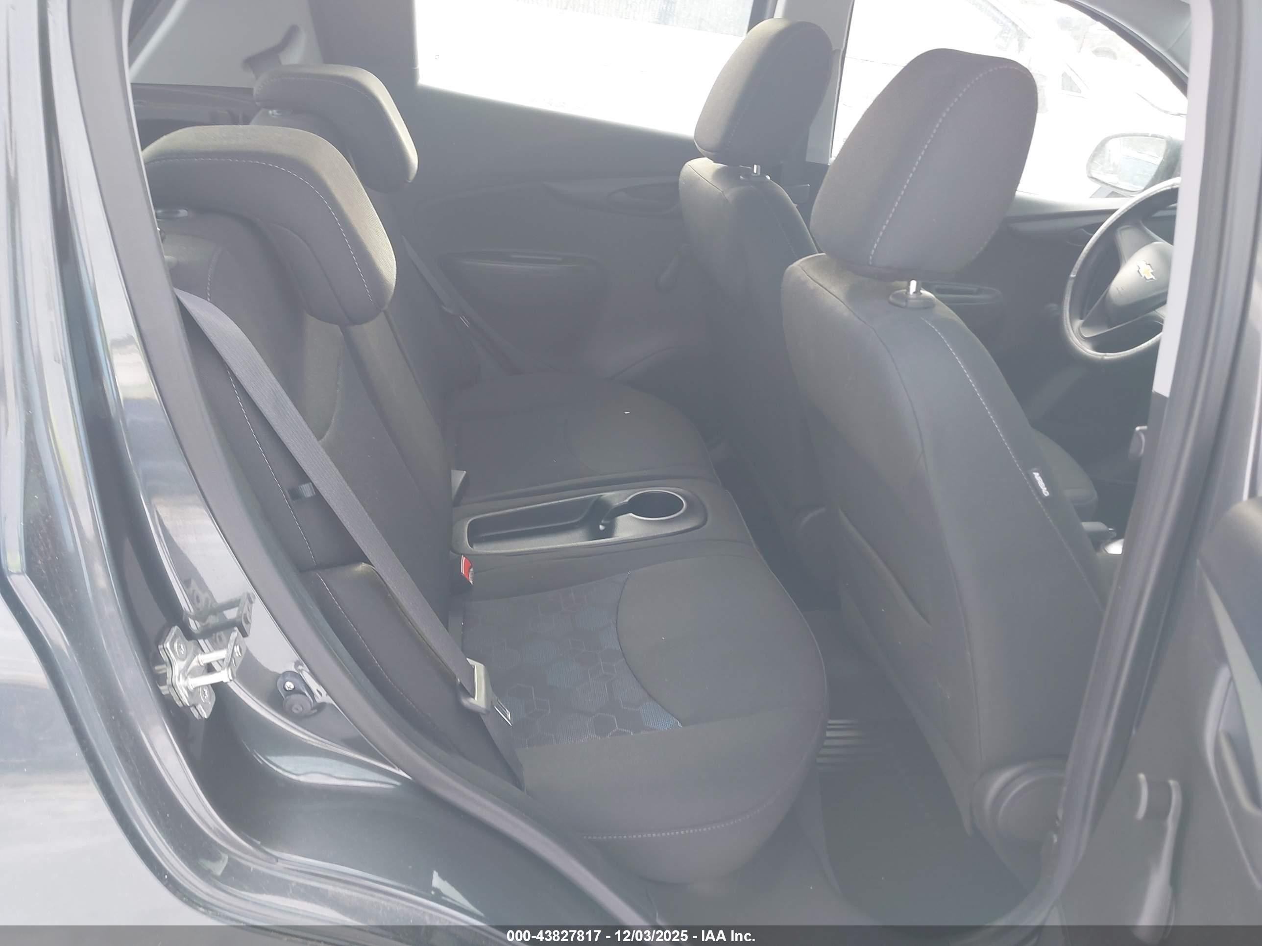 2017 Chevrolet Spark Ls Cvt Black vin: KL8CB6SA4HC760497