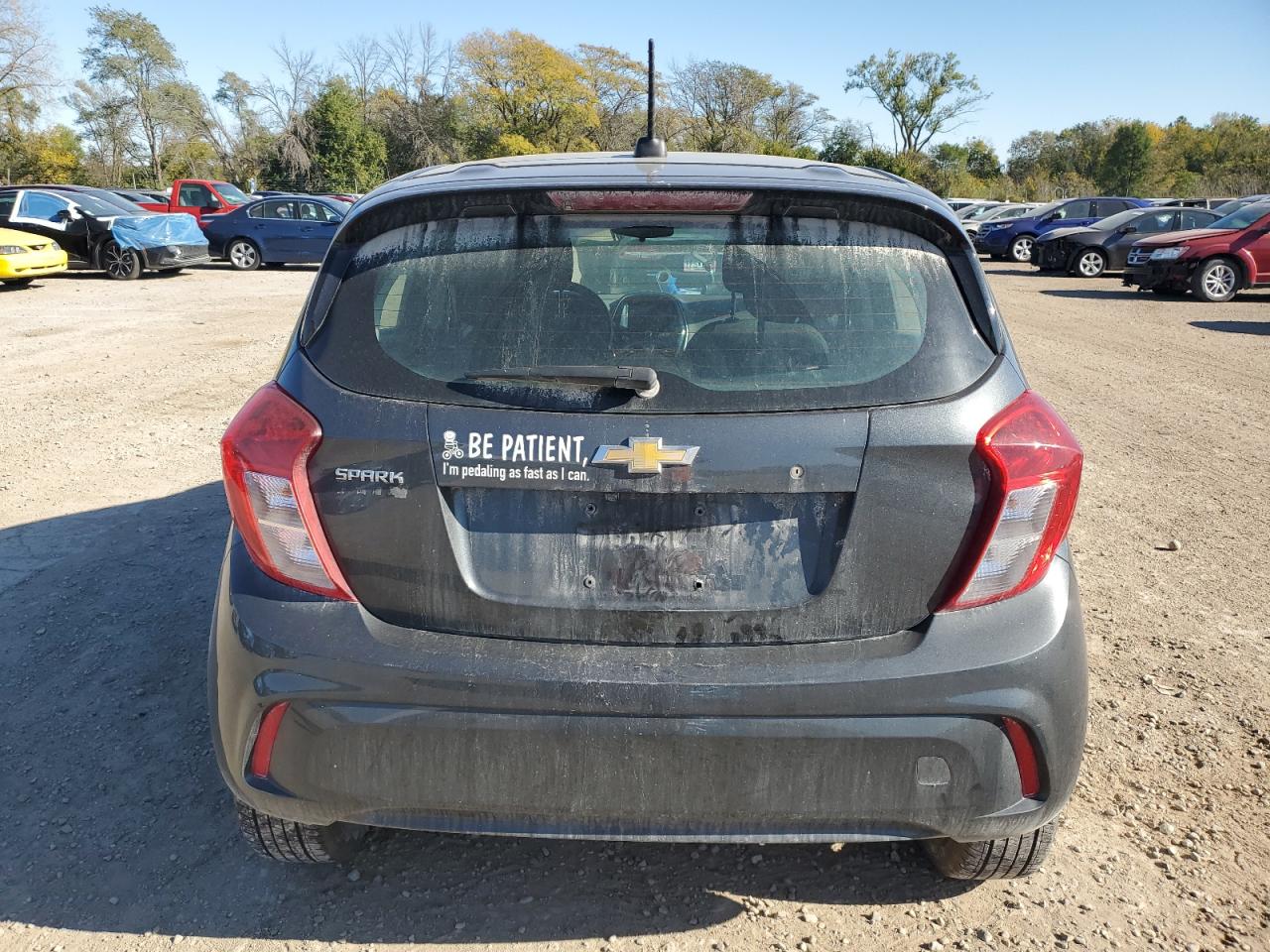 2021 Chevrolet Spark Ls Gray vin: KL8CB6SA4MC710564