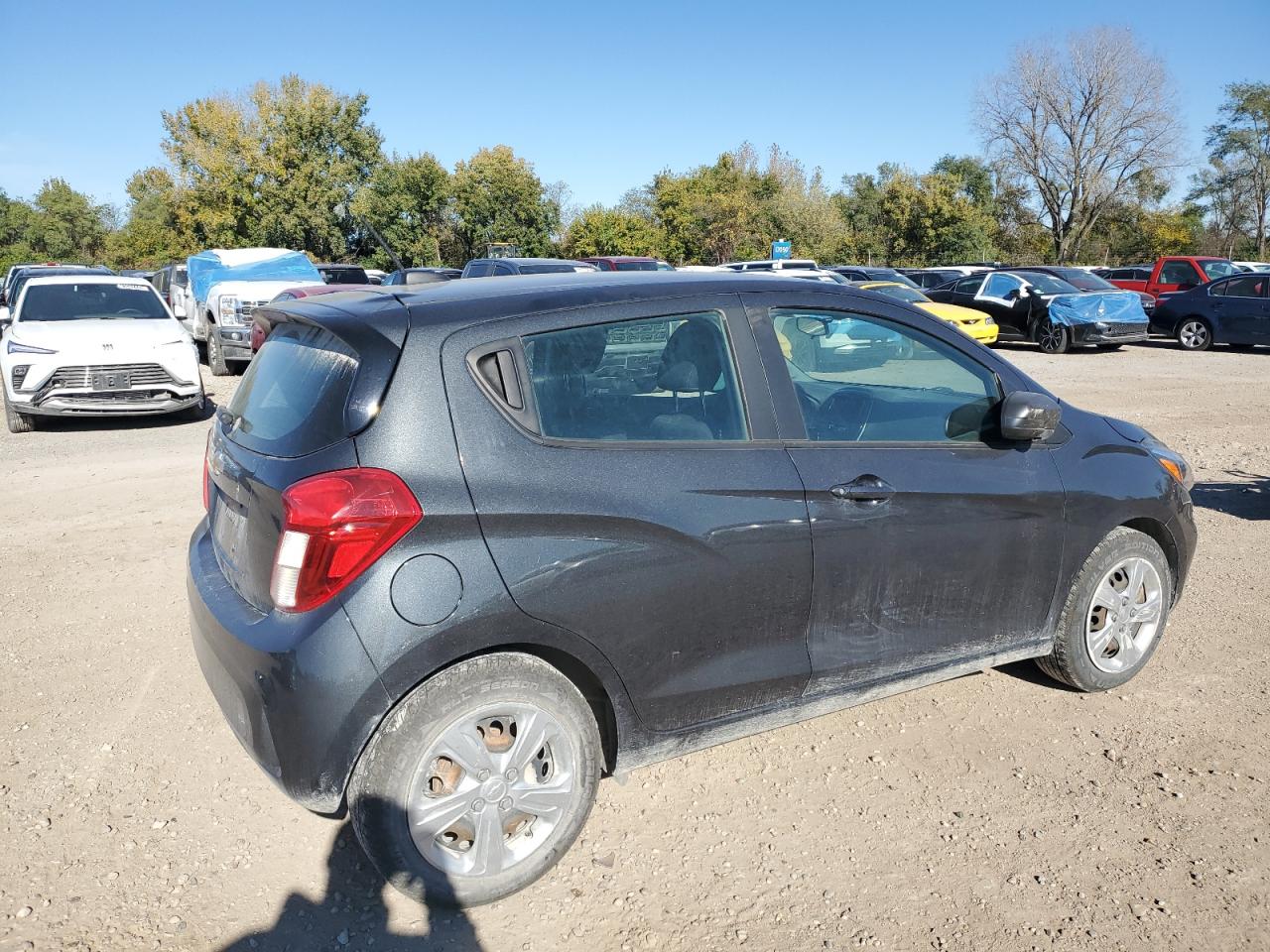 2021 Chevrolet Spark Ls Gray vin: KL8CB6SA4MC710564