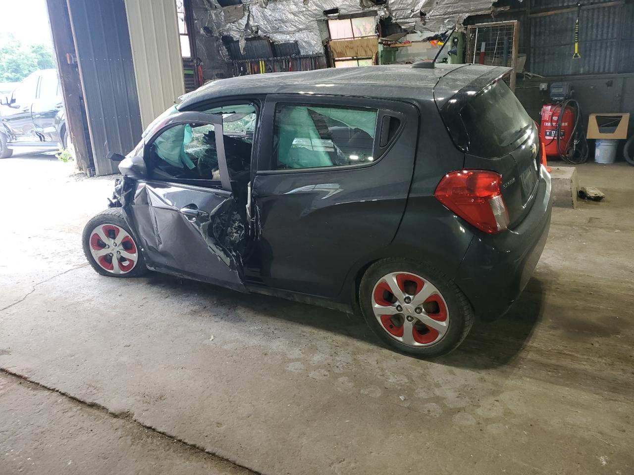2021 Chevrolet Spark Ls Charcoal vin: KL8CB6SA6MC729391