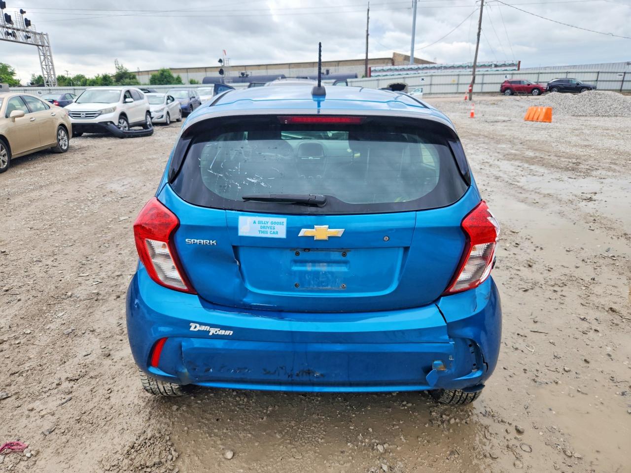 2019 Chevrolet Spark Ls Blue vin: KL8CB6SA7KC721765