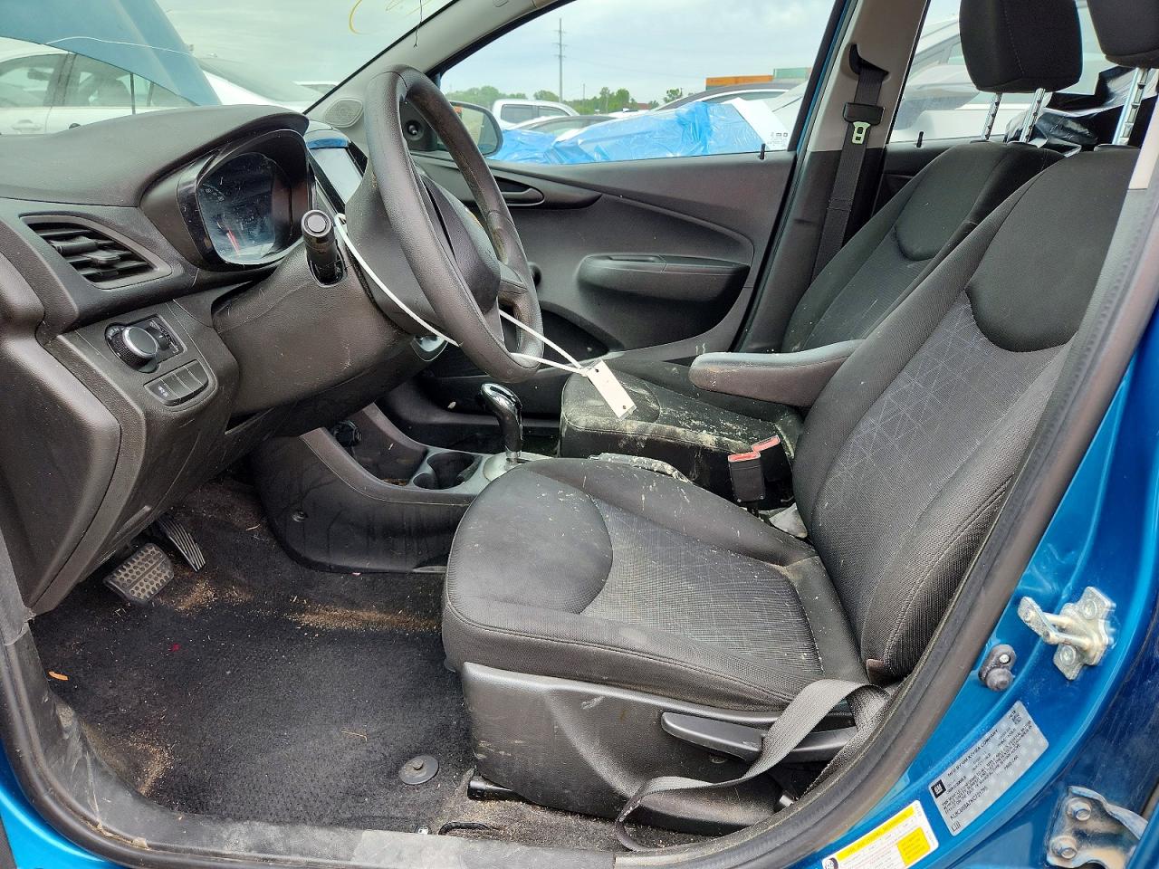 2019 Chevrolet Spark Ls Blue vin: KL8CB6SA7KC721765