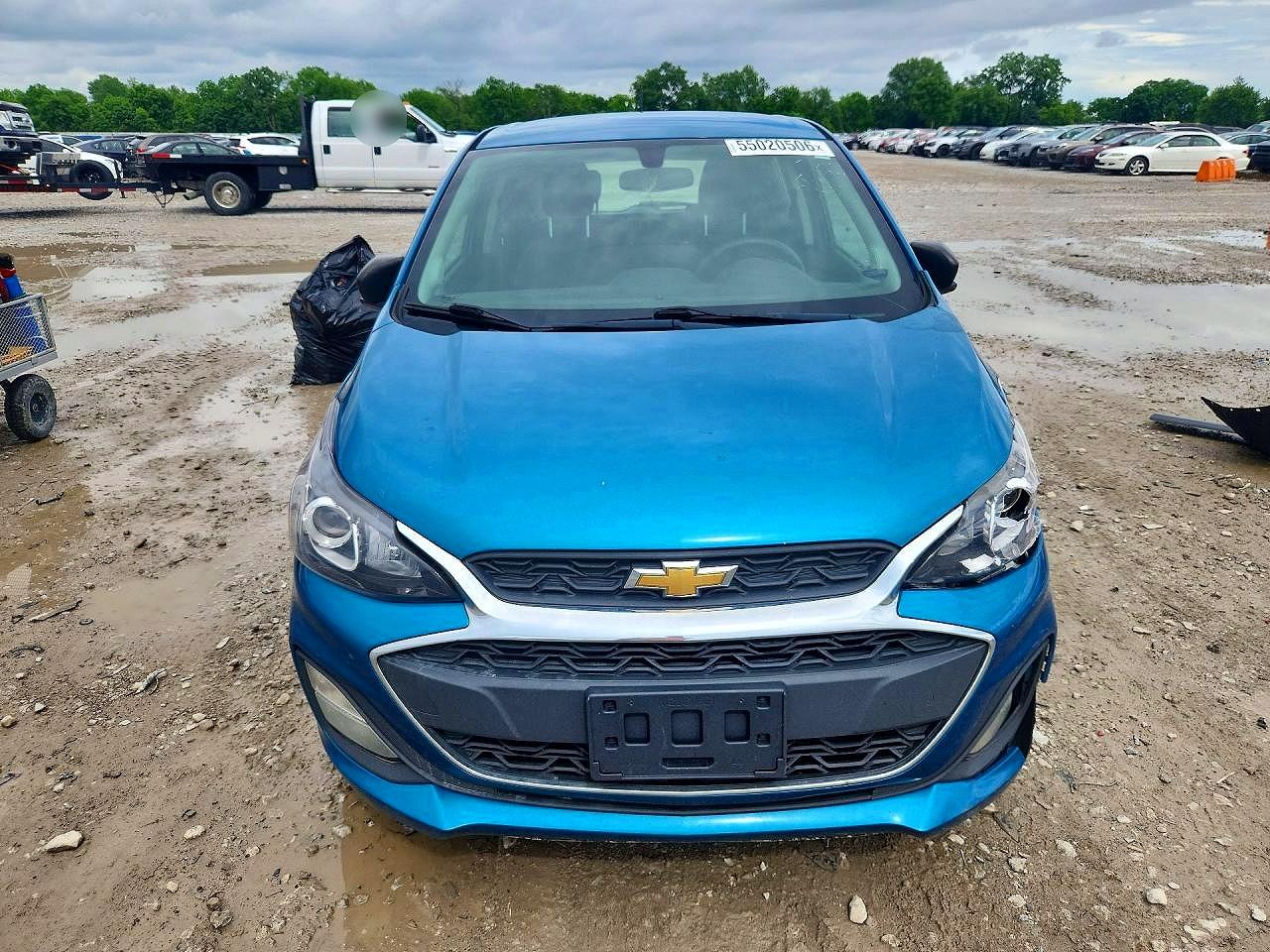 2019 Chevrolet Spark Ls Blue vin: KL8CB6SA7KC721765