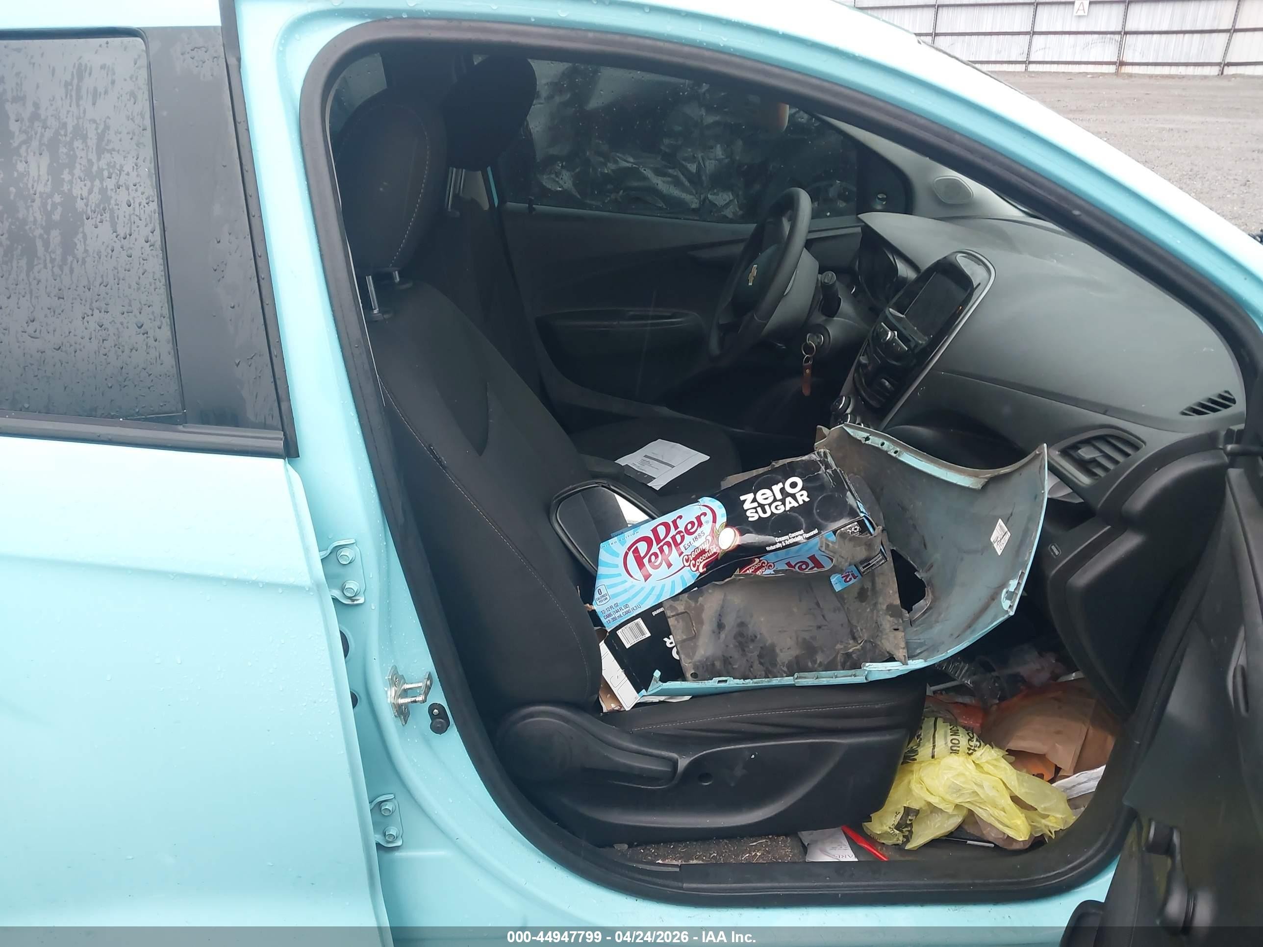 2021 Chevrolet Spark Fwd Ls Automatic Light Blue vin: KL8CB6SA7MC738438