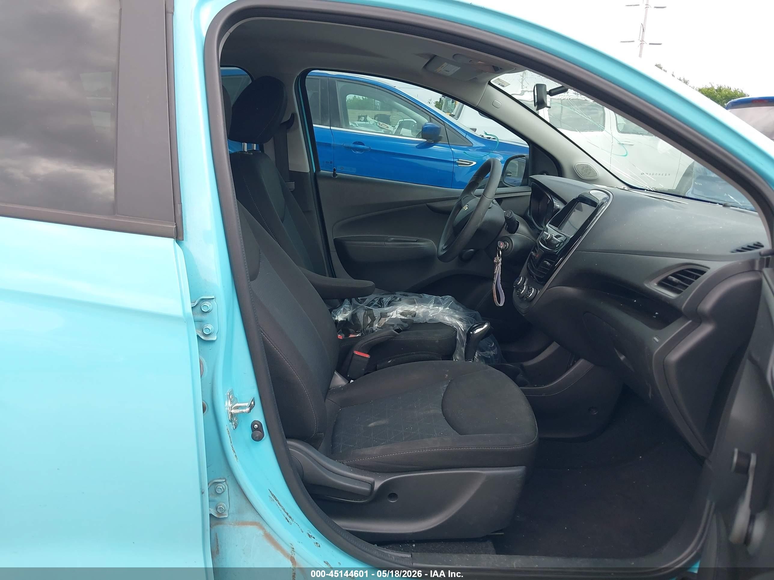 2022 Chevrolet Spark Fwd Ls Automatic Blue vin: KL8CB6SA7NC021118