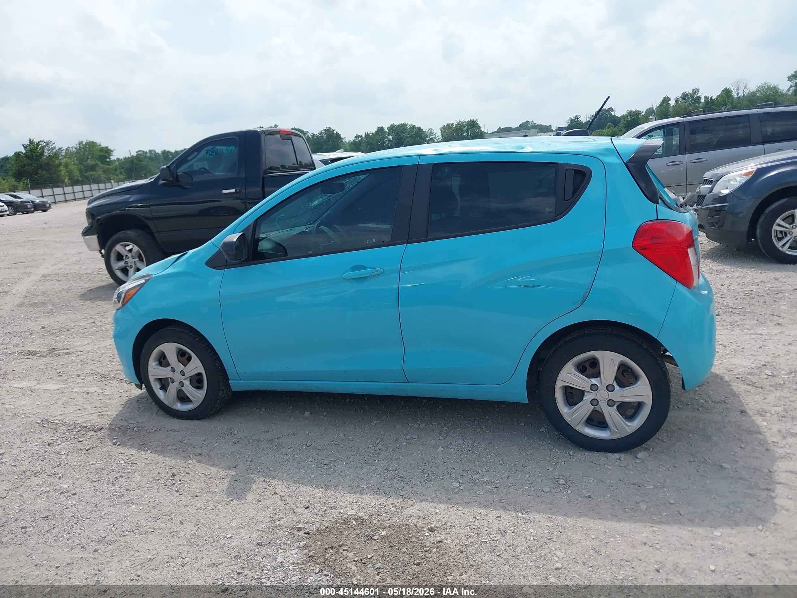 2022 Chevrolet Spark Fwd Ls Automatic Blue vin: KL8CB6SA7NC021118