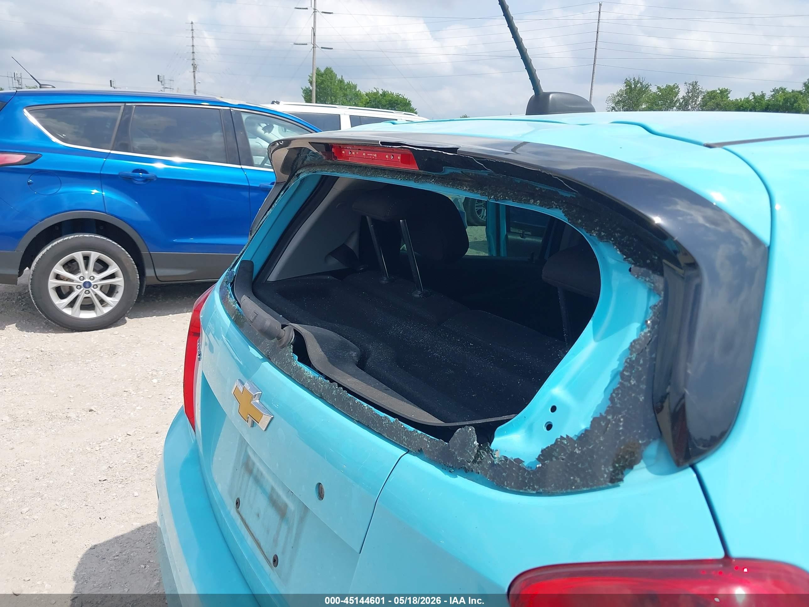 2022 Chevrolet Spark Fwd Ls Automatic Blue vin: KL8CB6SA7NC021118