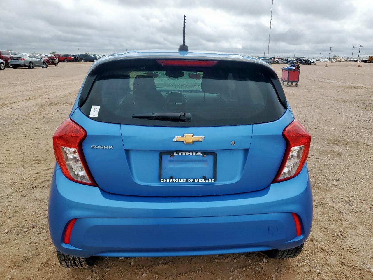 2018 Chevrolet Spark Ls Синий vin: KL8CB6SA8JC480099