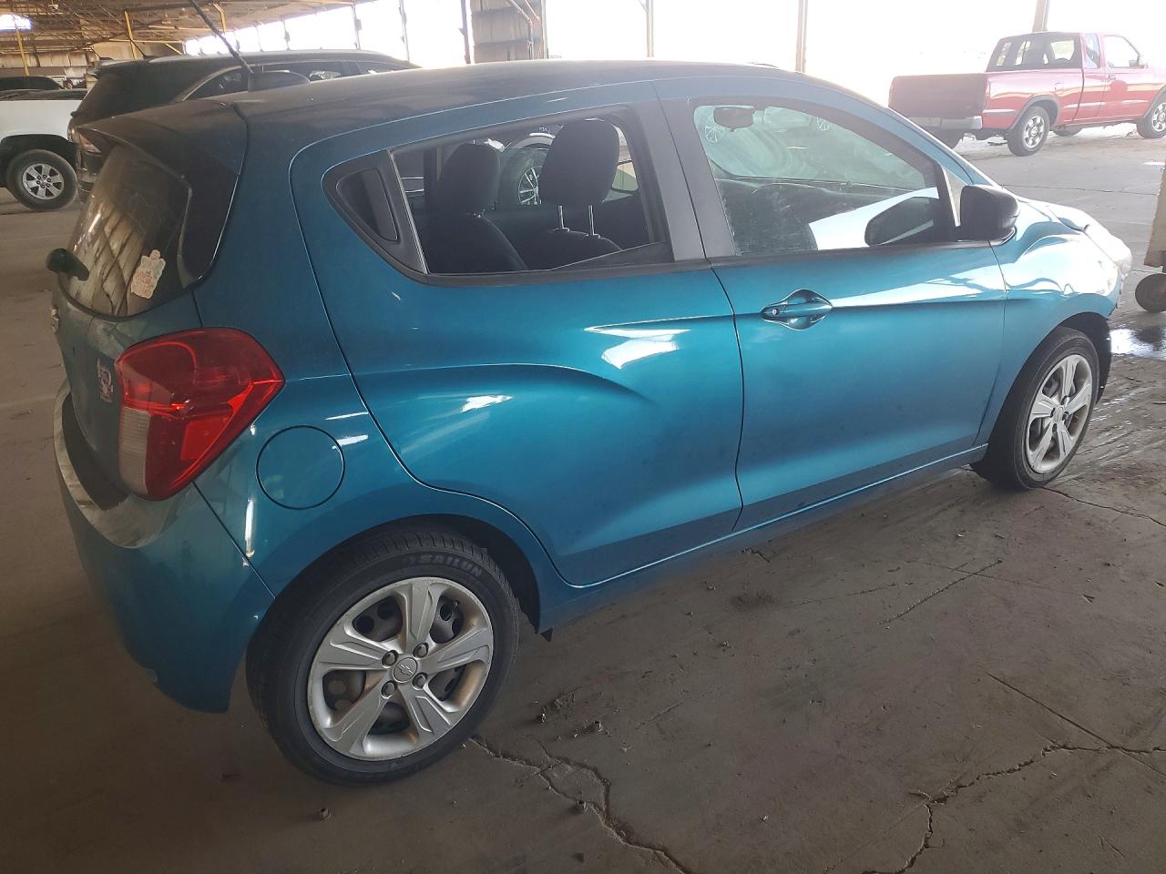 2021 Chevrolet Spark Ls Blue vin: KL8CB6SA8MC709577
