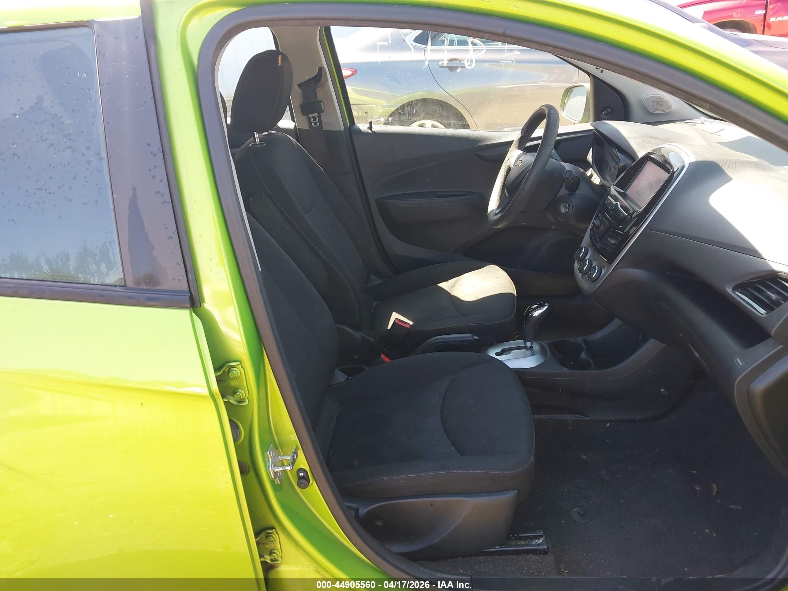 2016 Chevrolet Spark Ls Green vin: KL8CB6SA9GC591320