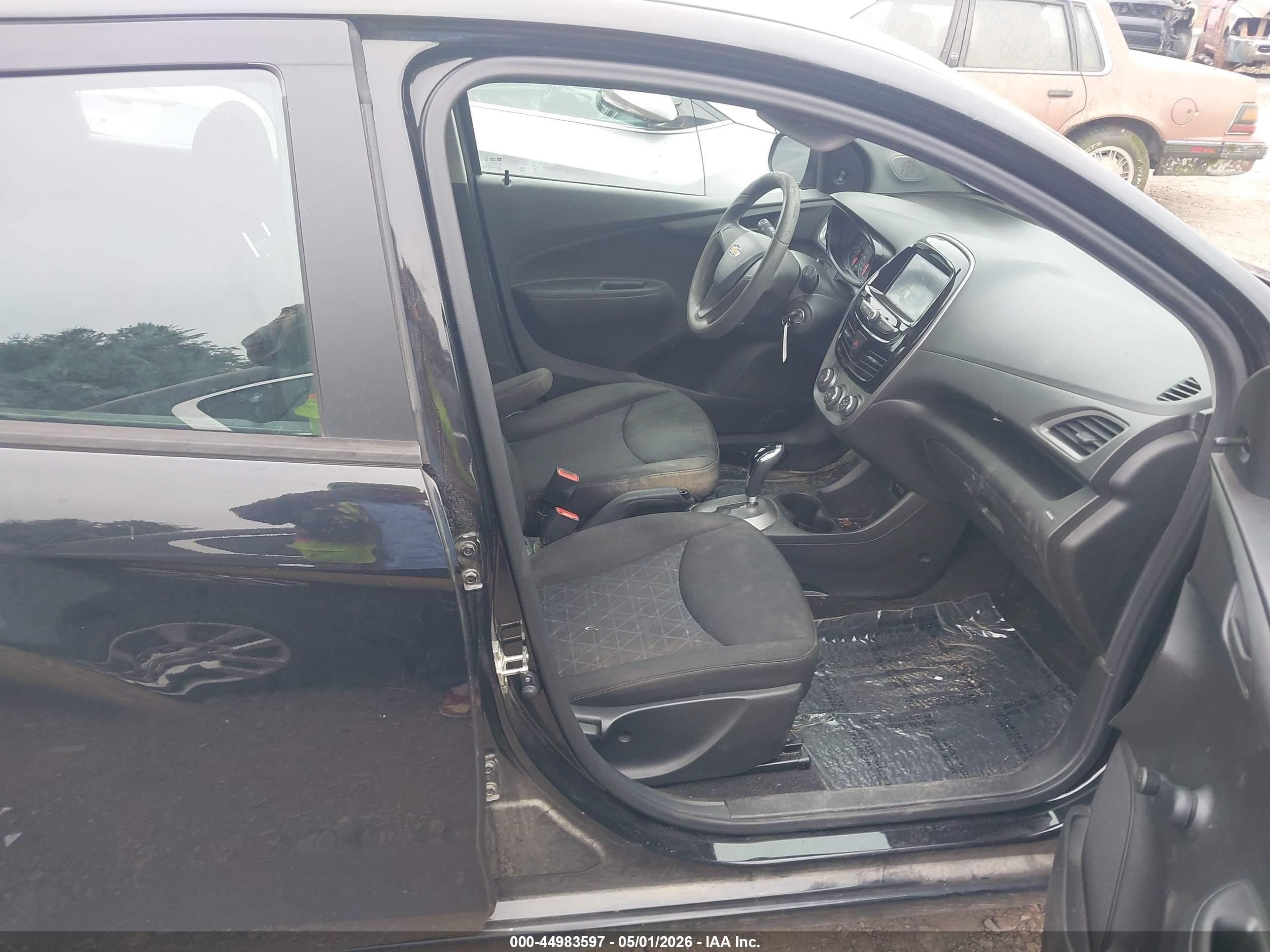 2019 Chevrolet Spark Ls Cvt Black vin: KL8CB6SA9KC702652
