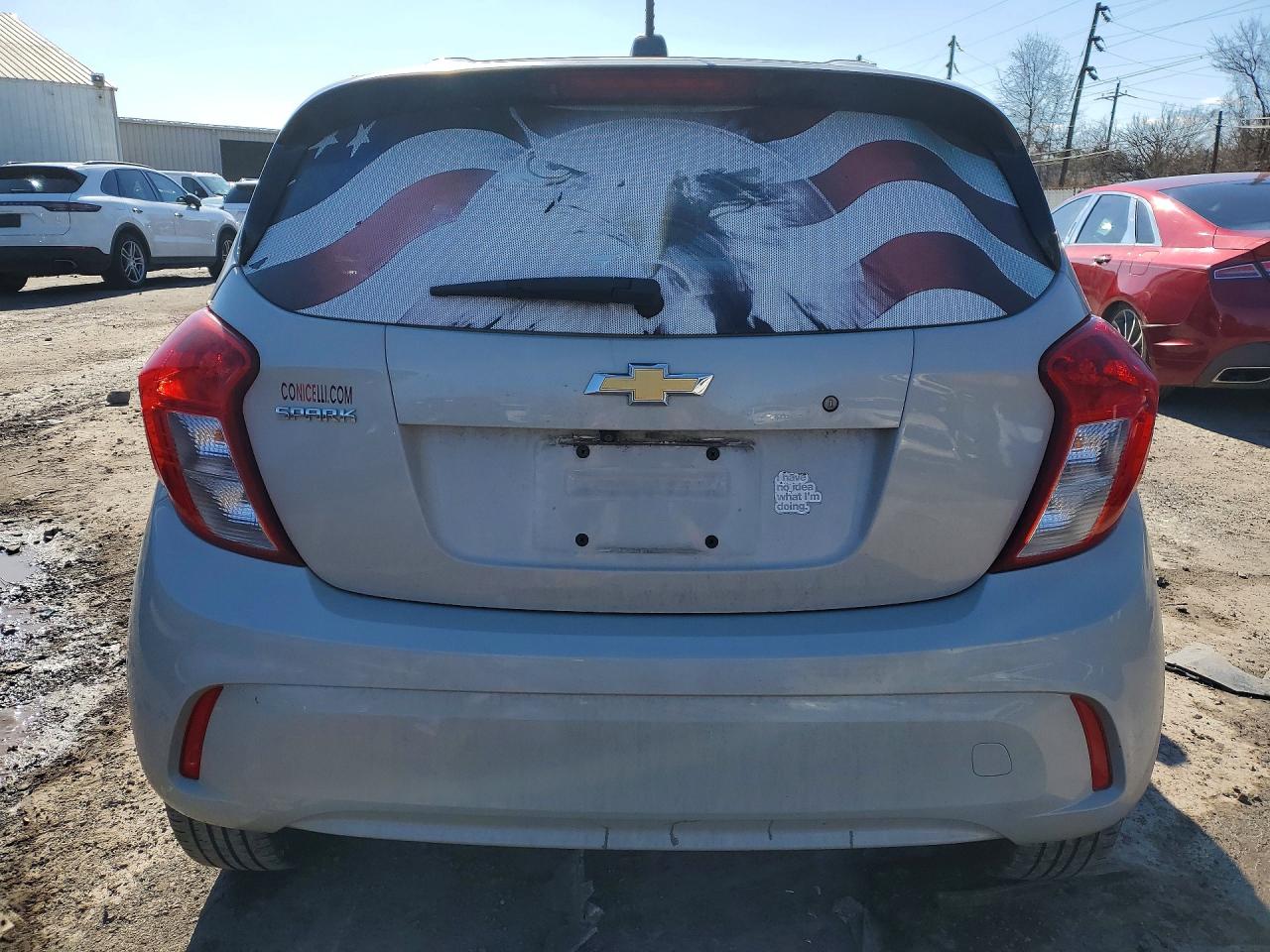 2017 Chevrolet Spark Ls Beige vin: KL8CB6SAXHC826843