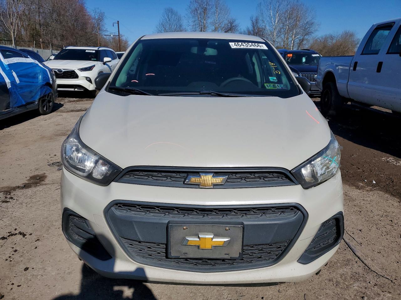 2017 Chevrolet Spark Ls Beige vin: KL8CB6SAXHC826843