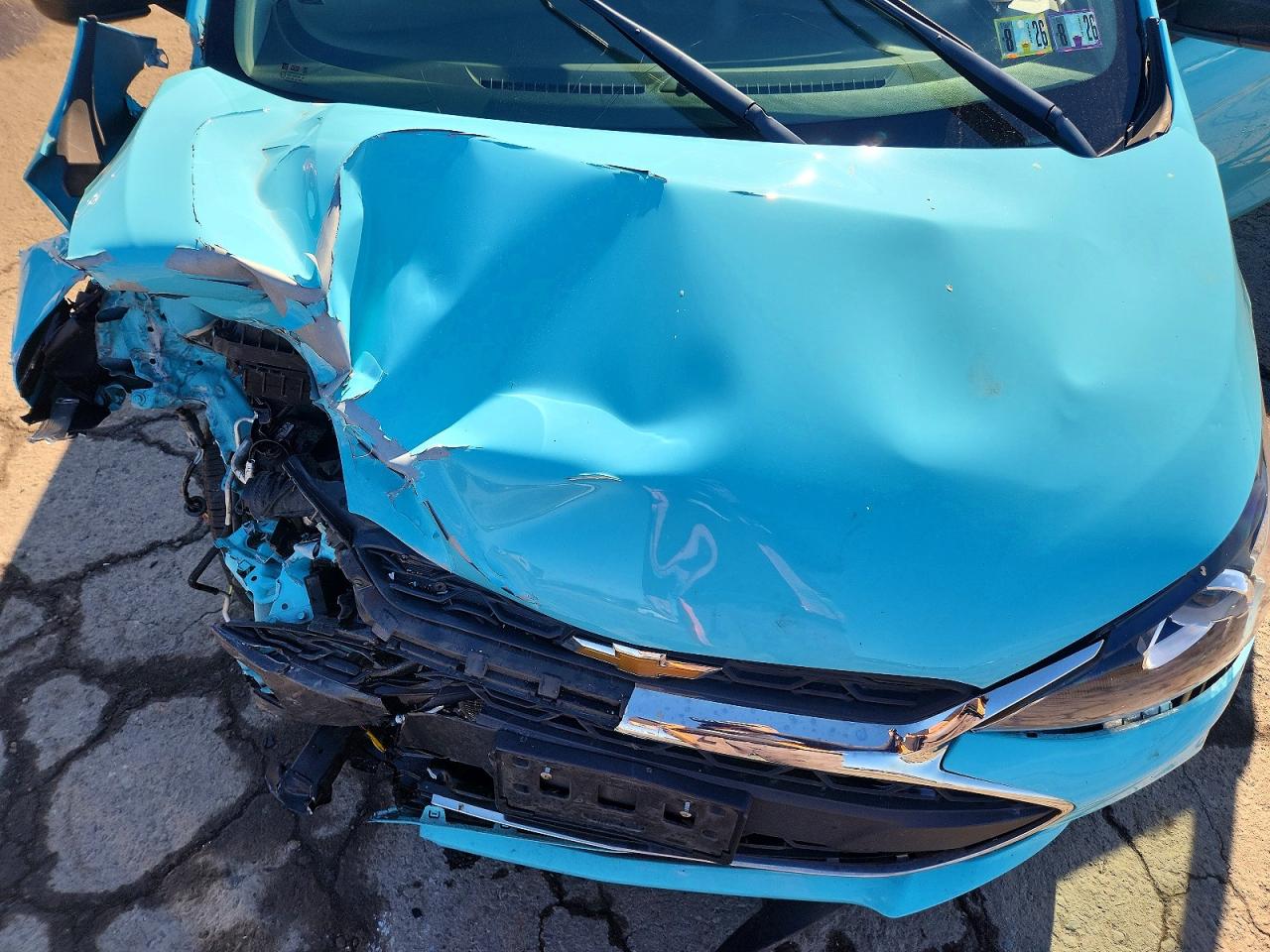 2021 Chevrolet Spark Ls Blue vin: KL8CB6SAXMC724324