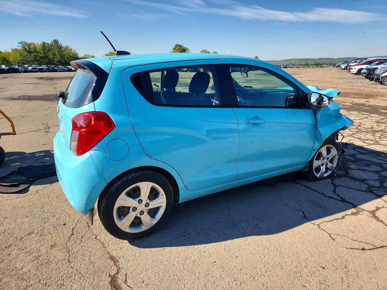 2021 Chevrolet Spark Ls Blue vin: KL8CB6SAXMC724324