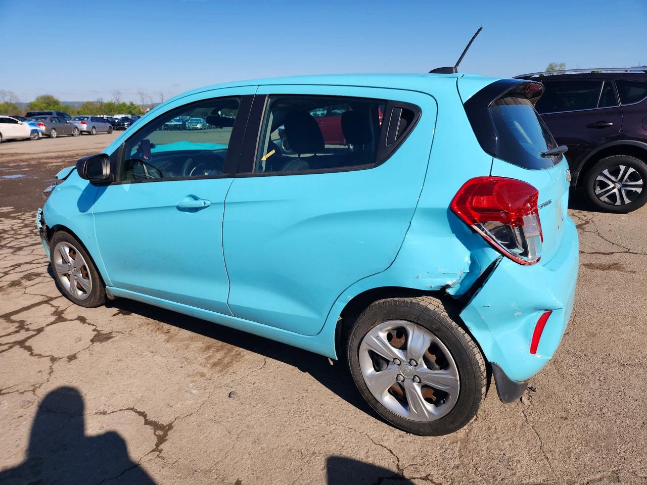 2021 Chevrolet Spark Ls Blue vin: KL8CB6SAXMC724324