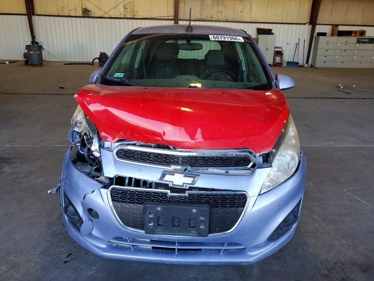 2014 Chevrolet Spark 1lt Blue vin: KL8CC6S92EC457667