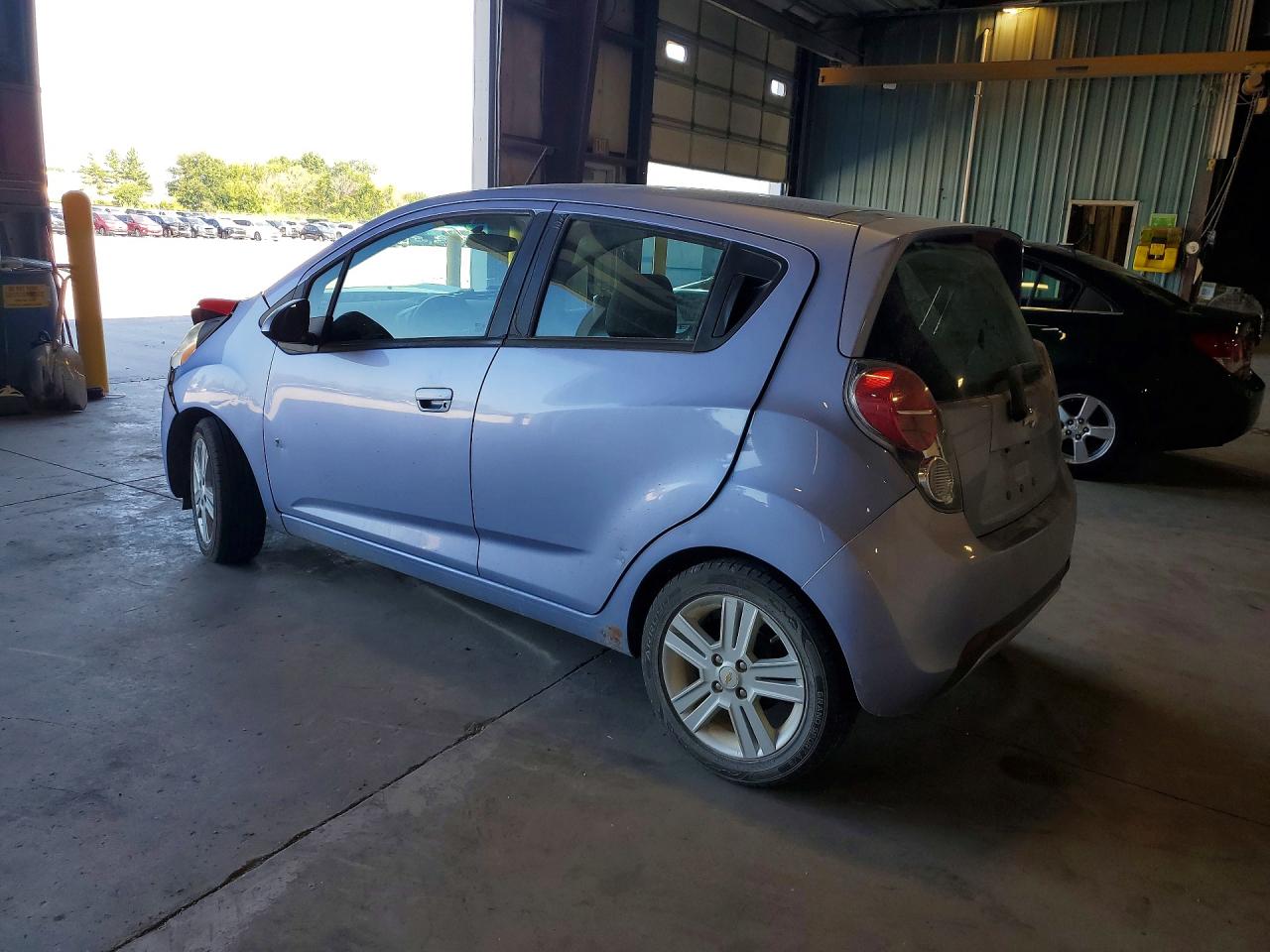 2014 Chevrolet Spark 1lt Blue vin: KL8CC6S92EC457667