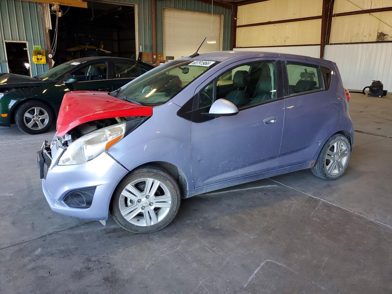 2014 Chevrolet Spark 1lt Blue vin: KL8CC6S92EC457667