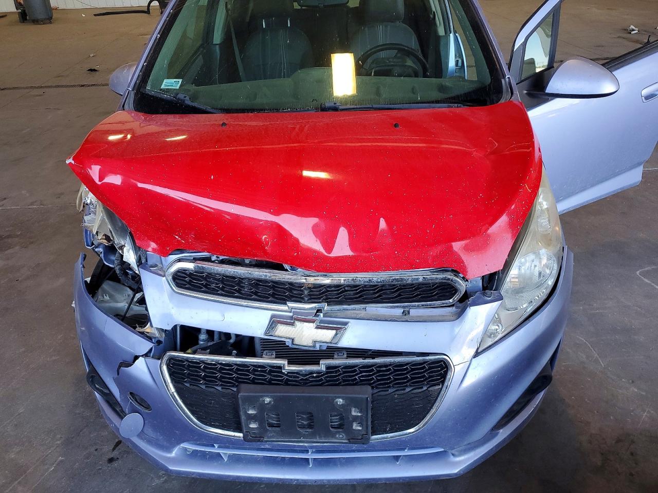 2014 Chevrolet Spark 1lt Blue vin: KL8CC6S92EC457667
