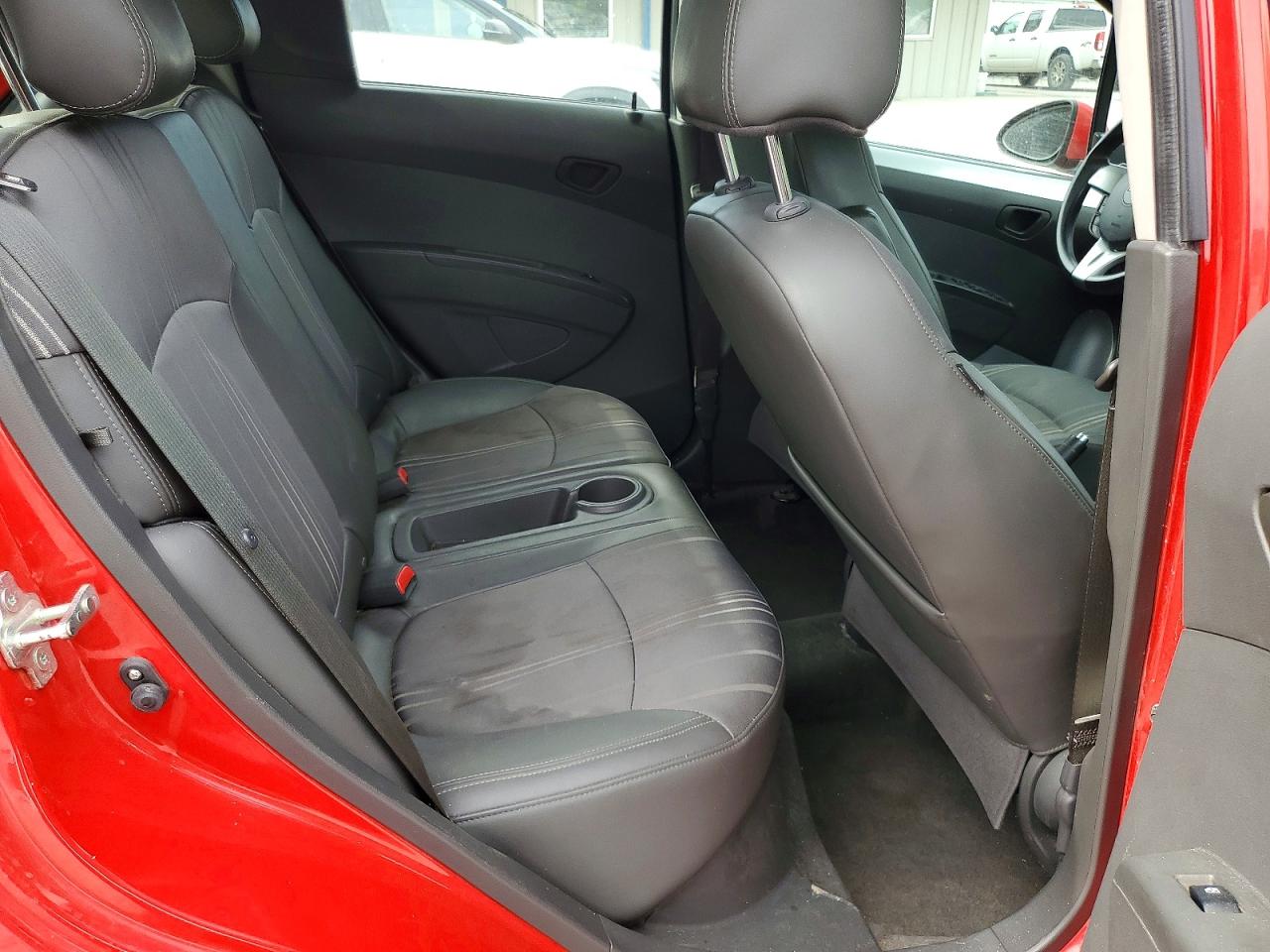 2014 Chevrolet Spark 1lt Red vin: KL8CC6S92EC489096
