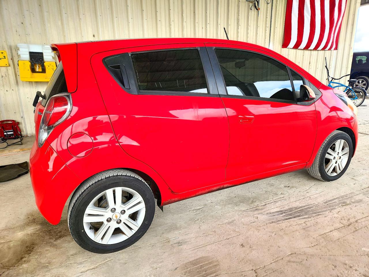 2013 Chevrolet Spark 1lt Red vin: KL8CC6S94DC504650