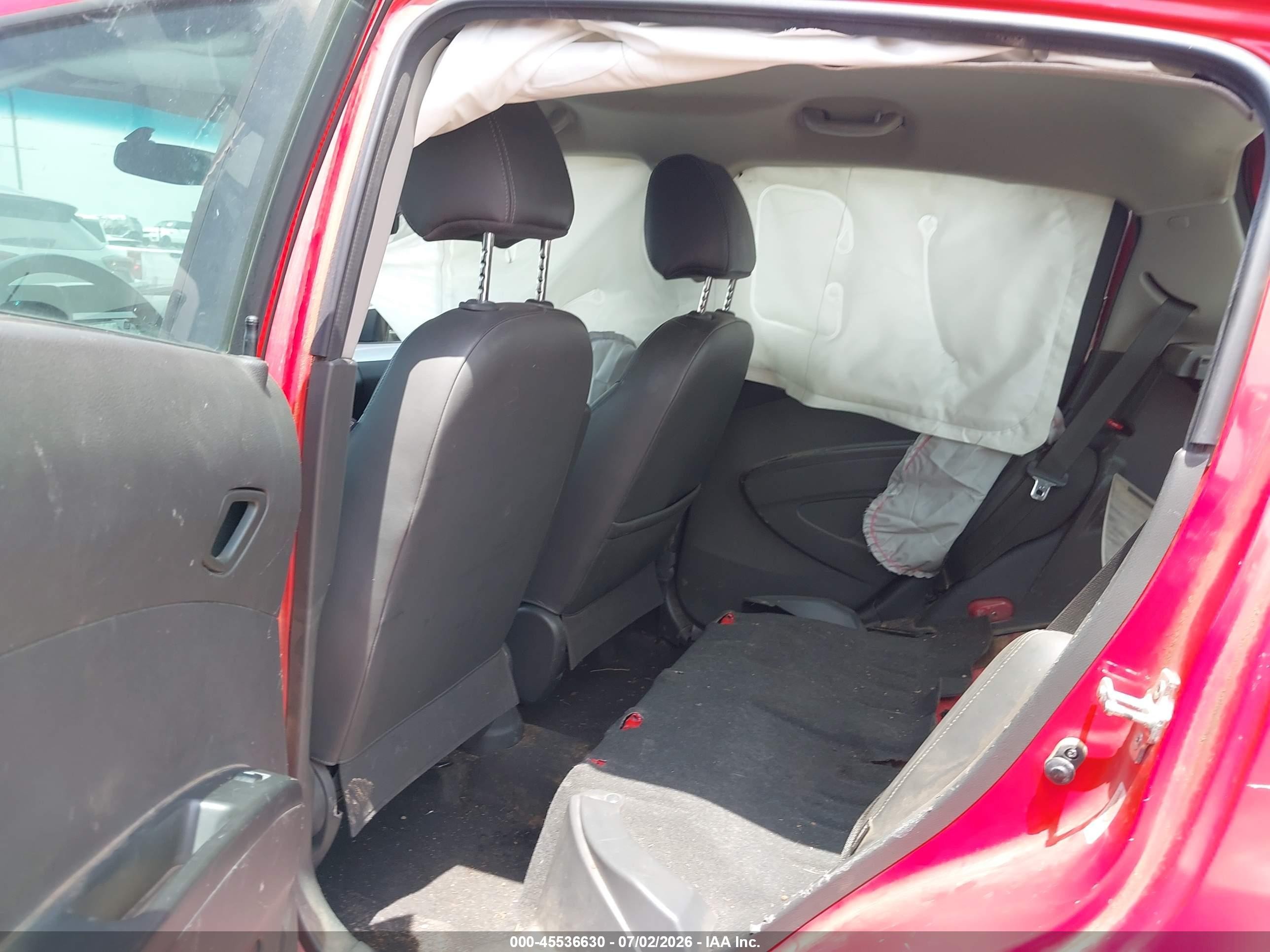 2014 Chevrolet Spark 1lt Manual Красный vin: KL8CC6S98EC562407