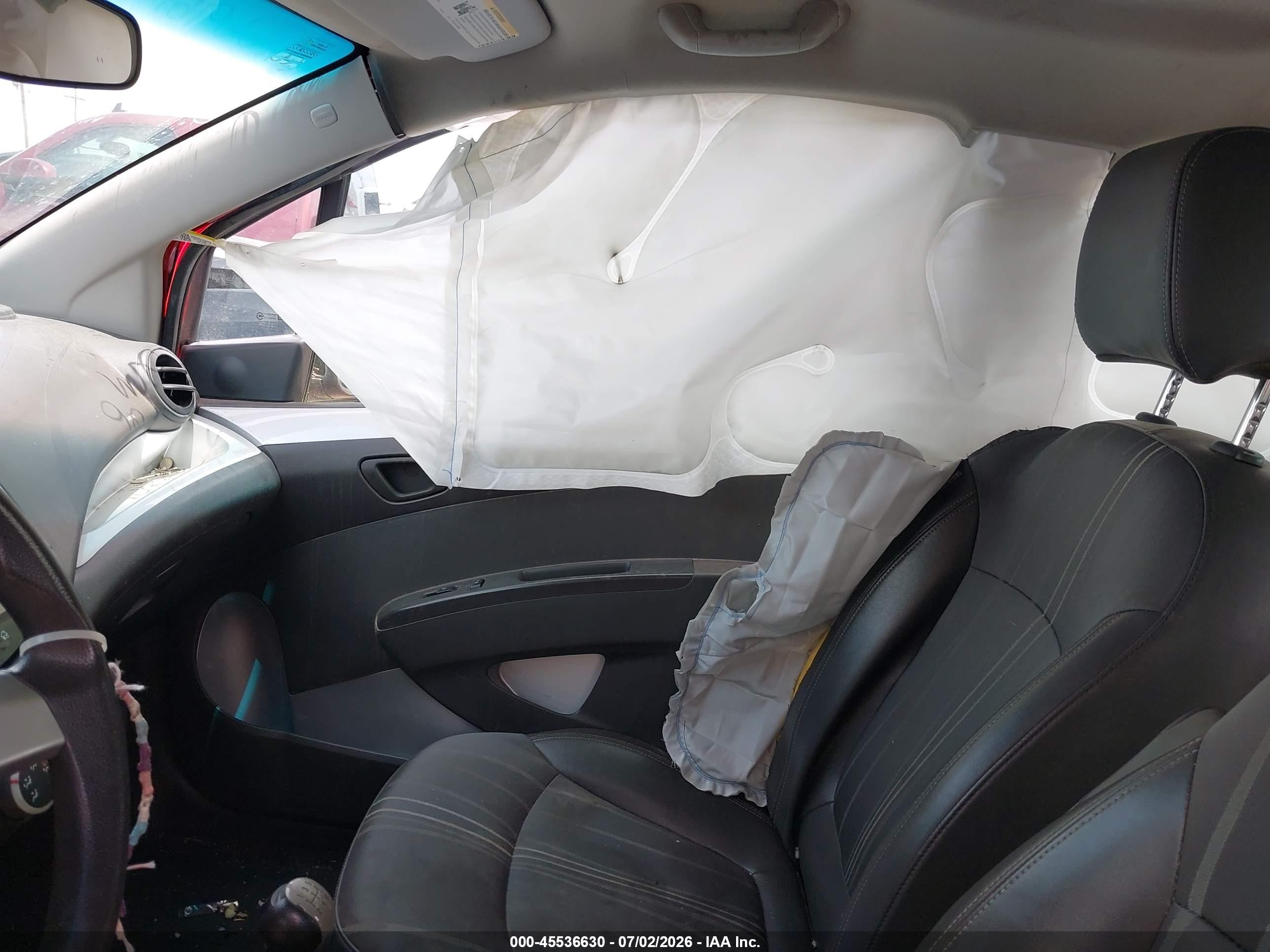 2014 Chevrolet Spark 1lt Manual Красный vin: KL8CC6S98EC562407