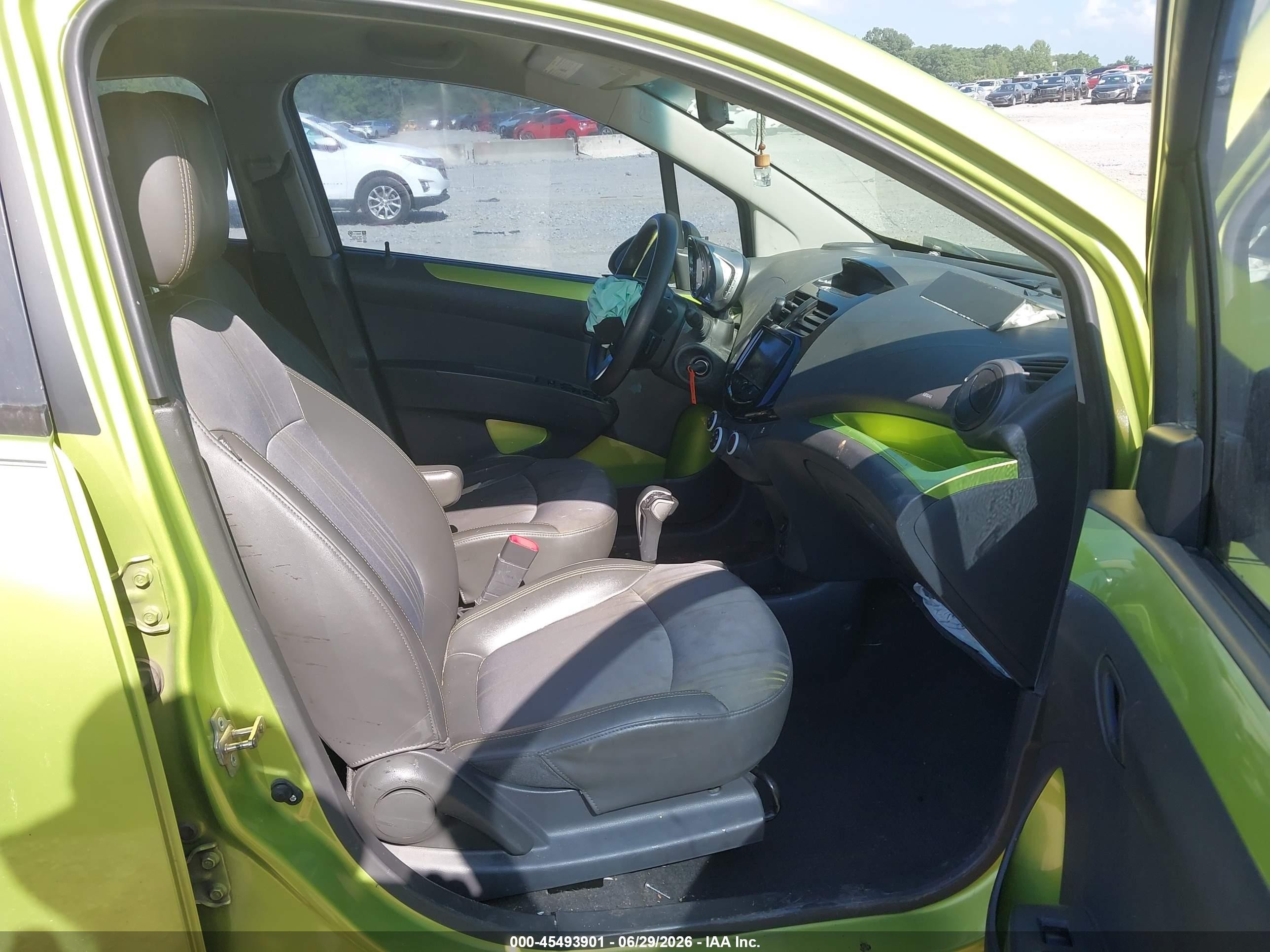 2013 Chevrolet Spark 1lt Auto Зеленый vin: KL8CD6S90DC501077
