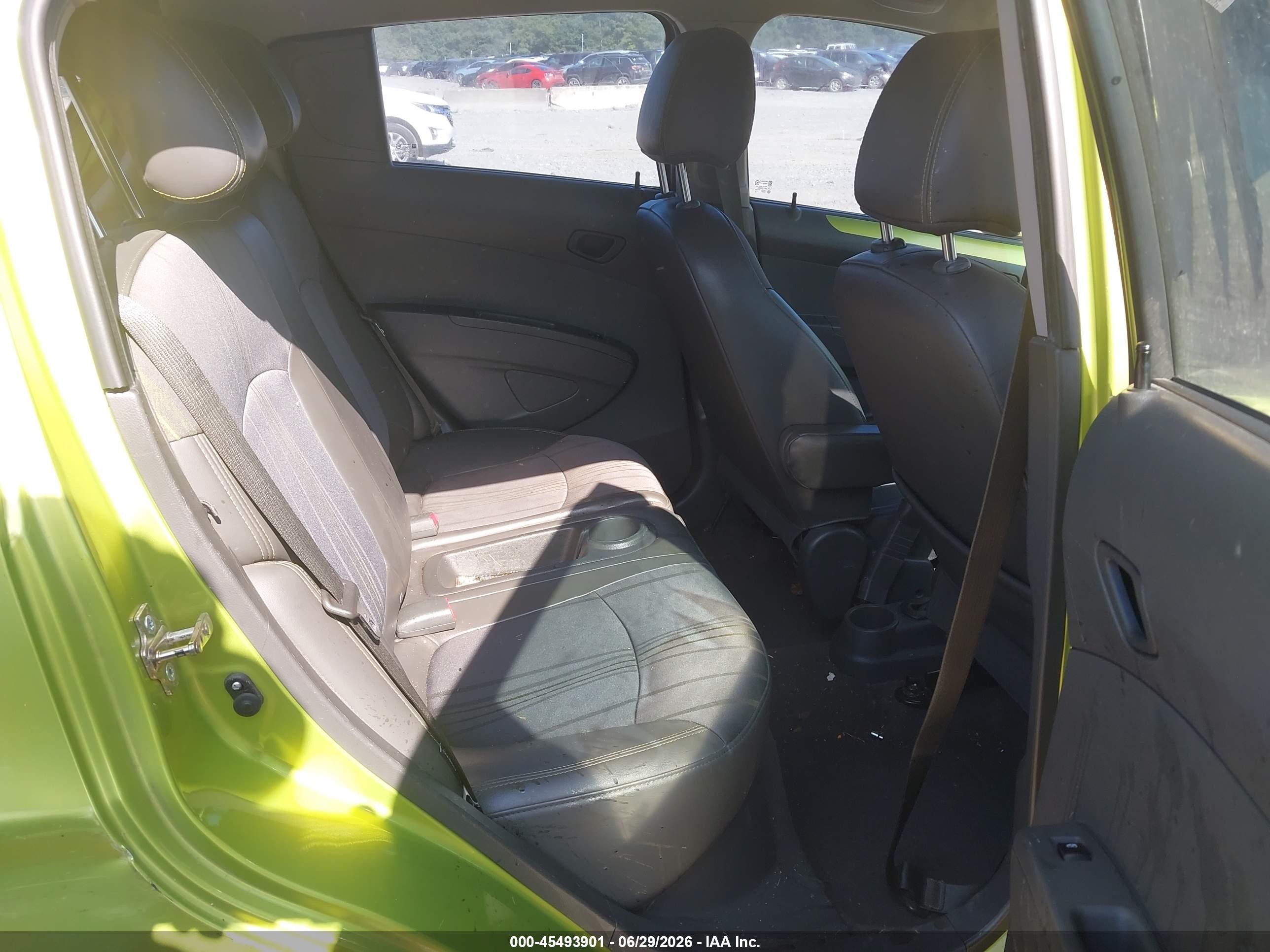 2013 Chevrolet Spark 1lt Auto Зеленый vin: KL8CD6S90DC501077