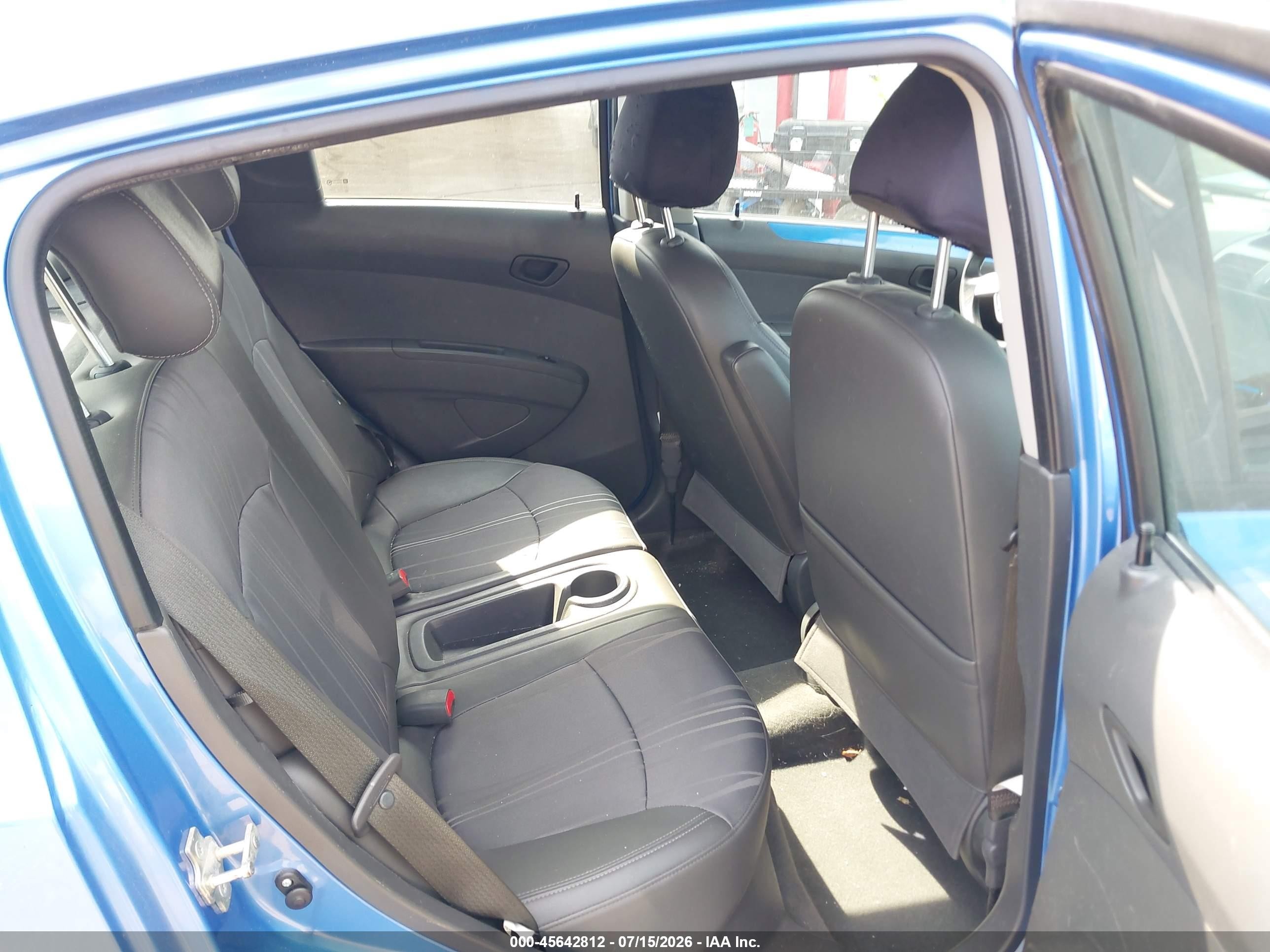 2013 Chevrolet Spark 1lt Auto Light Blue vin: KL8CD6S90DC565300